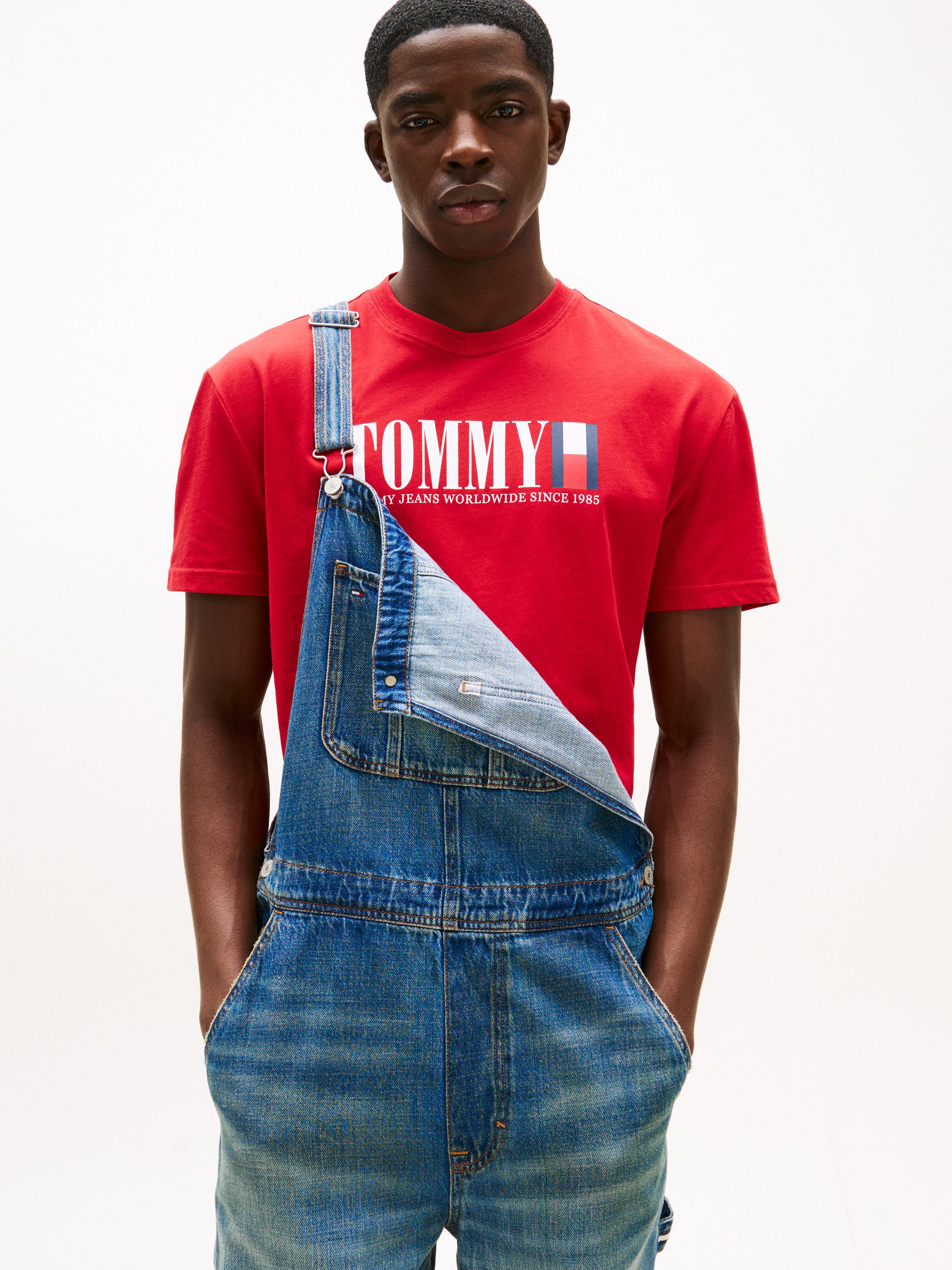 Tommy Jeans T-Shirt TJM REG TOMMY DNA FLAG TEE EXT günstig online kaufen