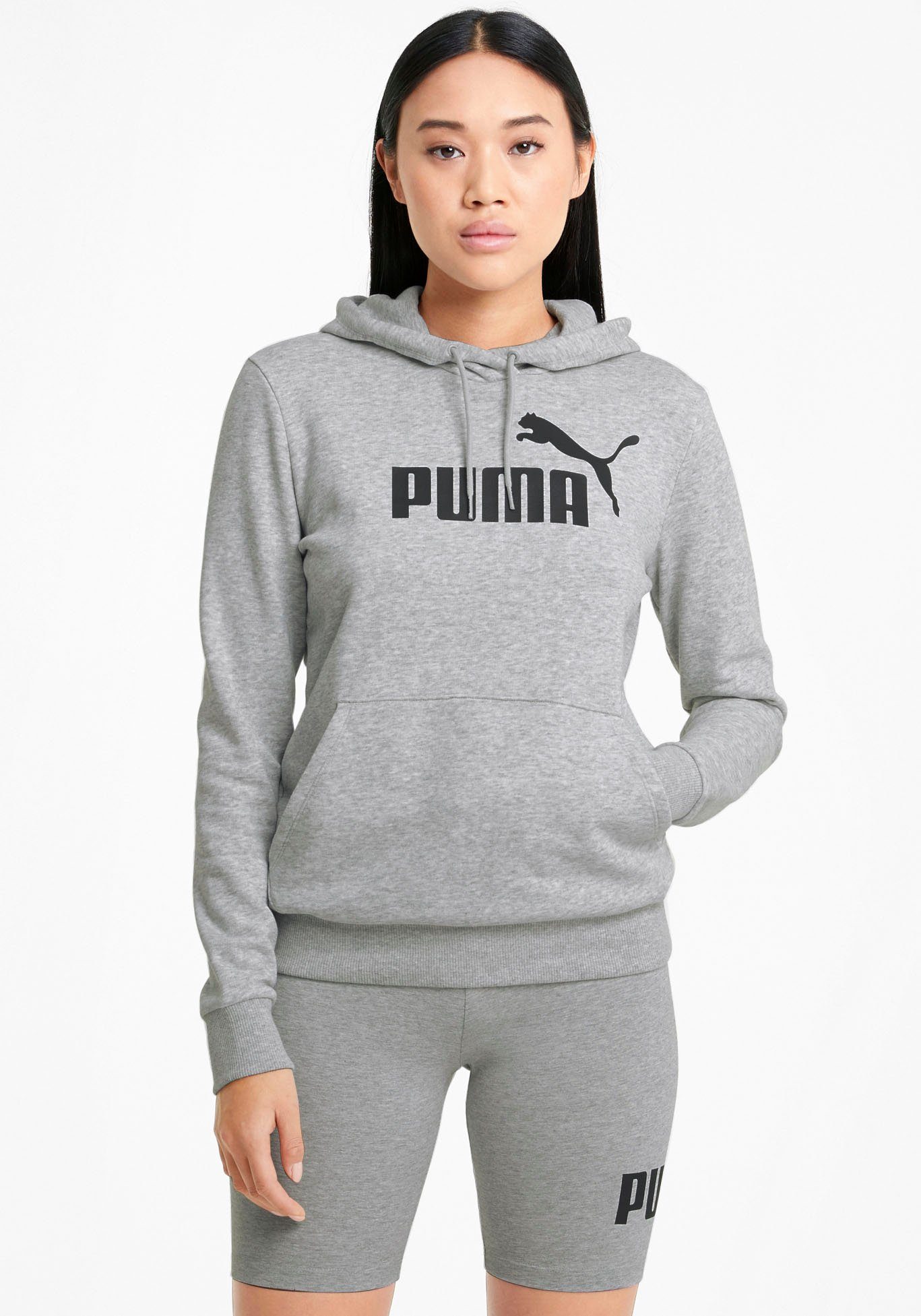 PUMA Kapuzensweatshirt ESS LOGO HOODIE TR