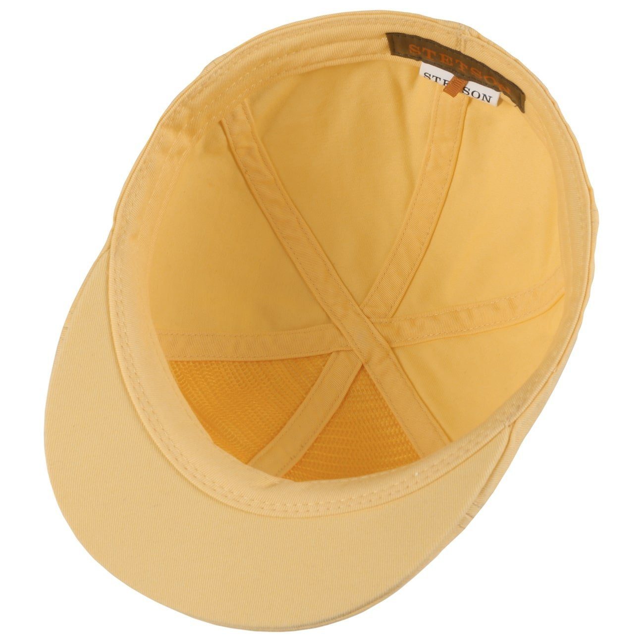 Schirmmütze Cap pastellgelb mit Schirm Flat (1-St) Stetson