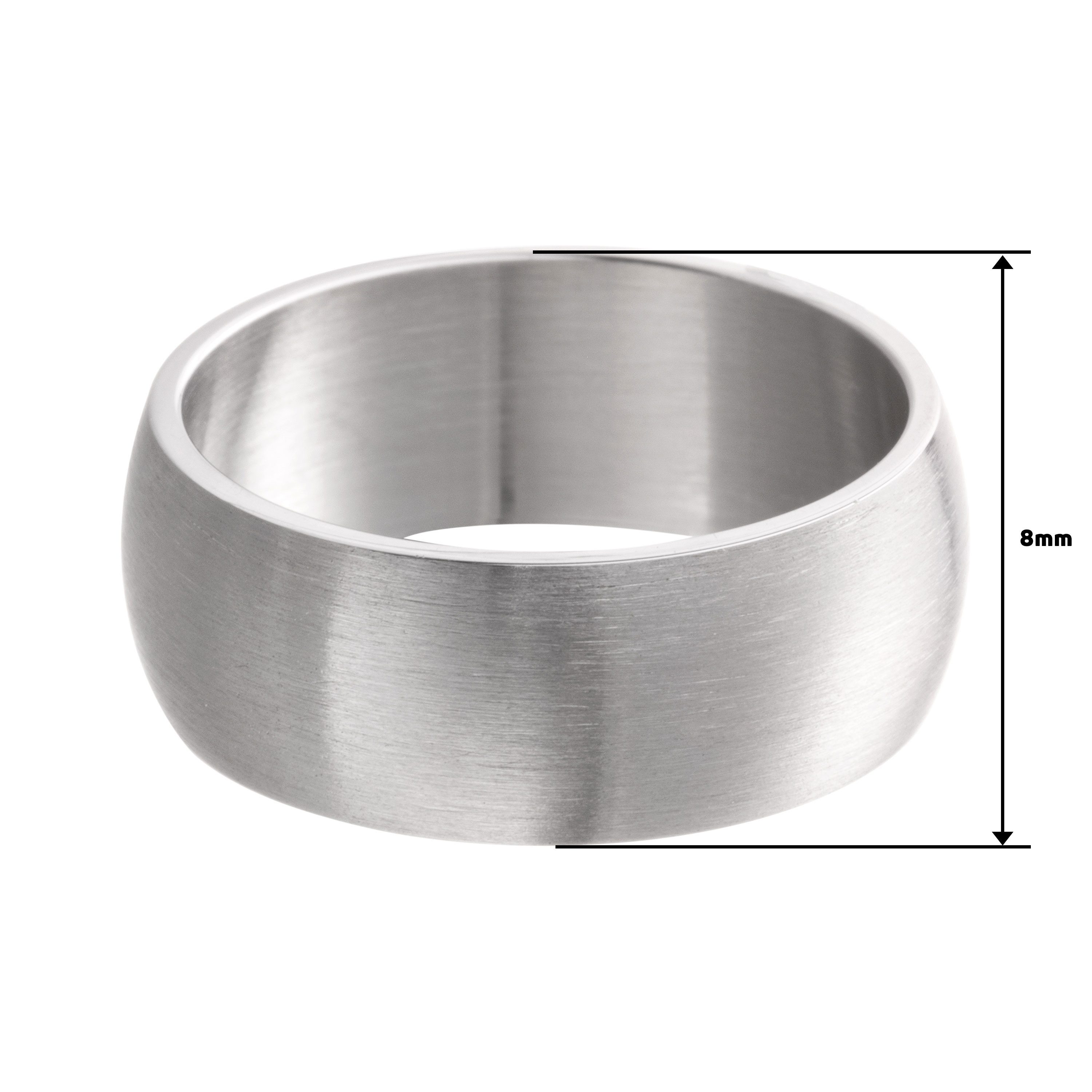 meditoys Fingerring meditoys · Ring aus Edelstahl · Bandring · Silber