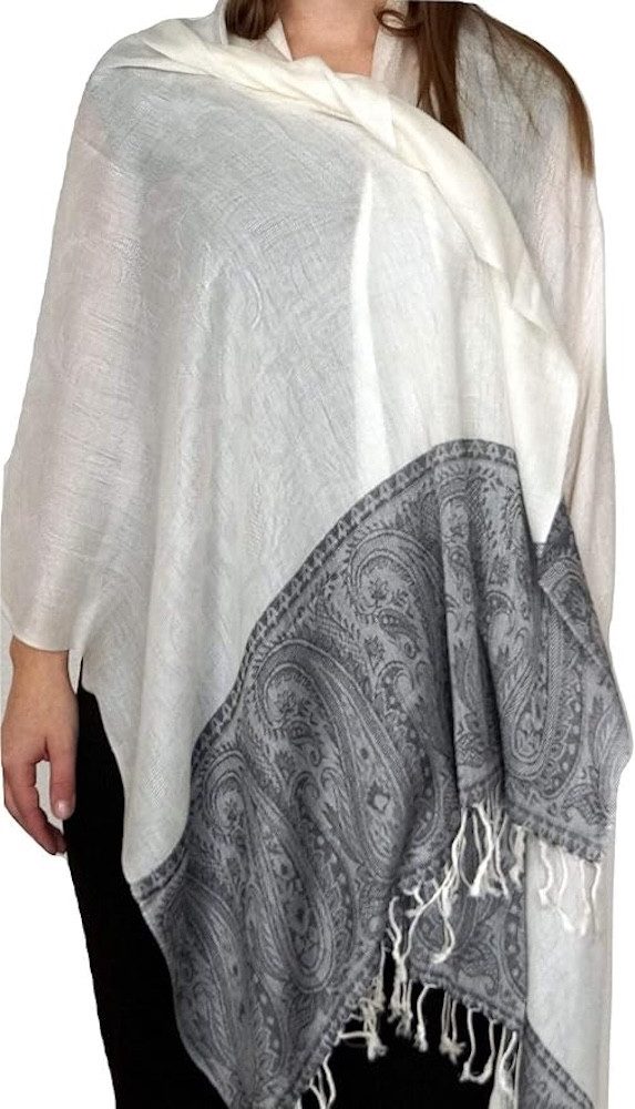 Ruwado Kaschmirschal Handgewebter Kaschmir Schal 75cm x 200cm, Für Klassisc günstig online kaufen