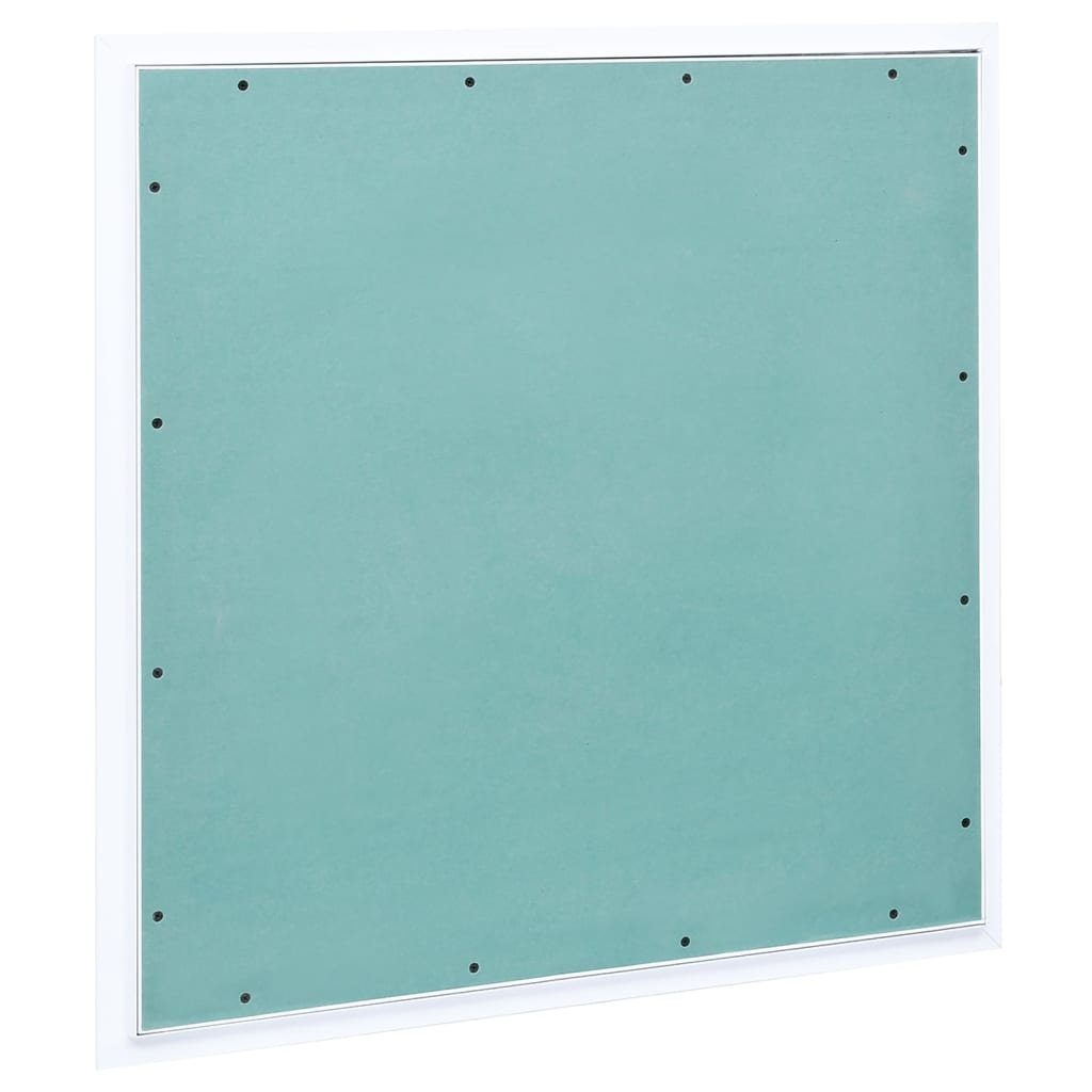 vidaXL Revisionsklappe Revisionsklappe mit Aluminium-Rahmen und GK-Einlage 500x500 mm