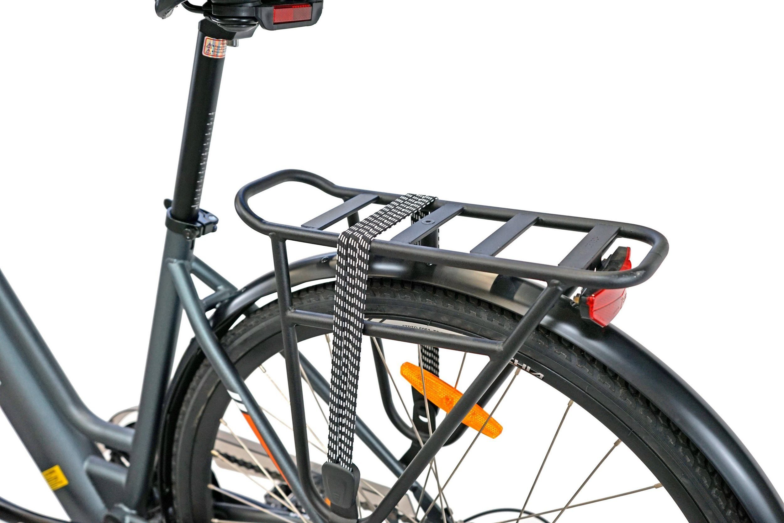 Grau 27,5-Zoll-Rad SHIMANO E-Bike, 1317009 Elektrofahrrad Stahl, Gang SHIMANO, Gotagee Heckmotor, (set) 6, 6 E-Bike 1 Rahmen