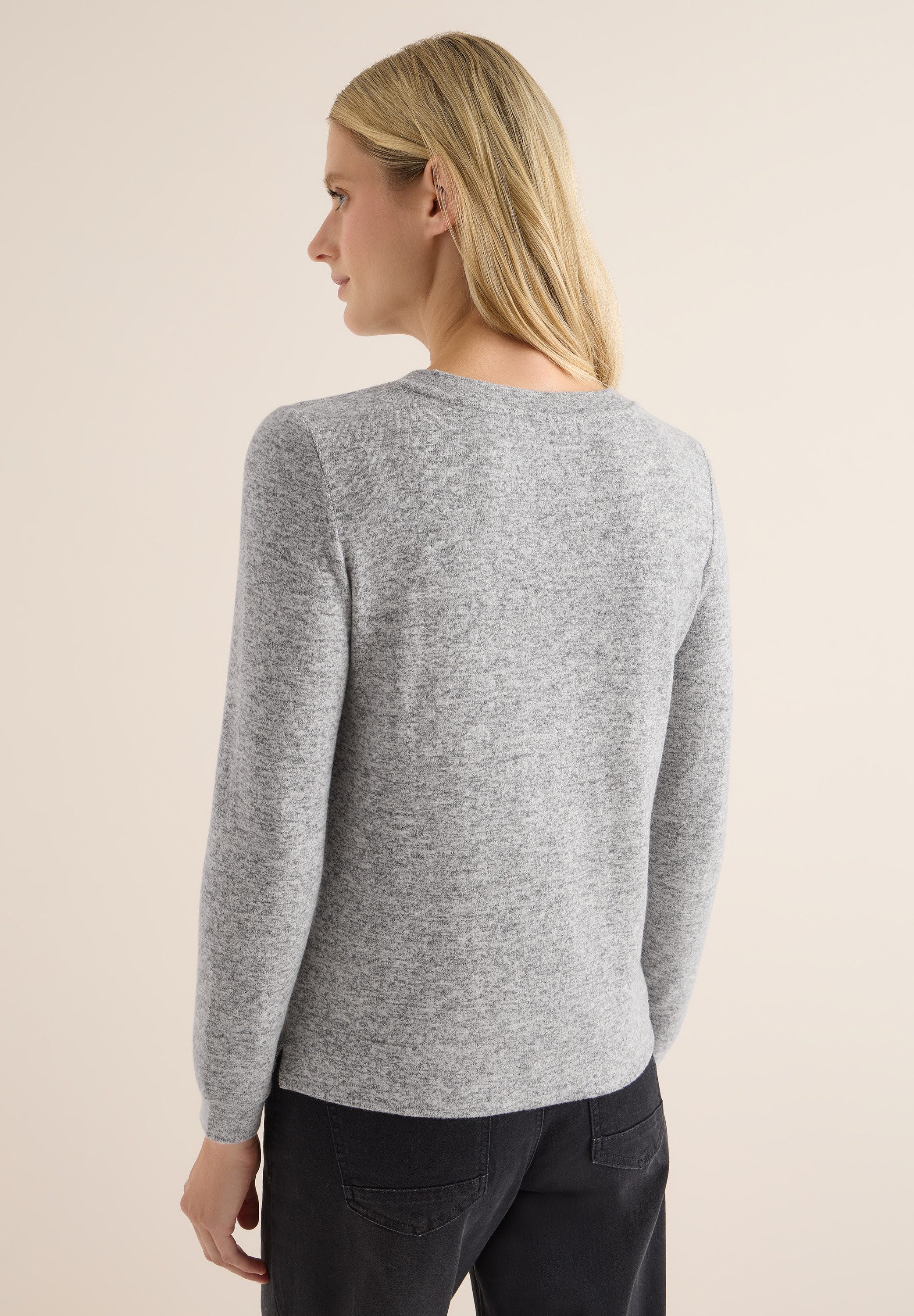 CECIL Langarmshirt mit Rundhalsausschnitt