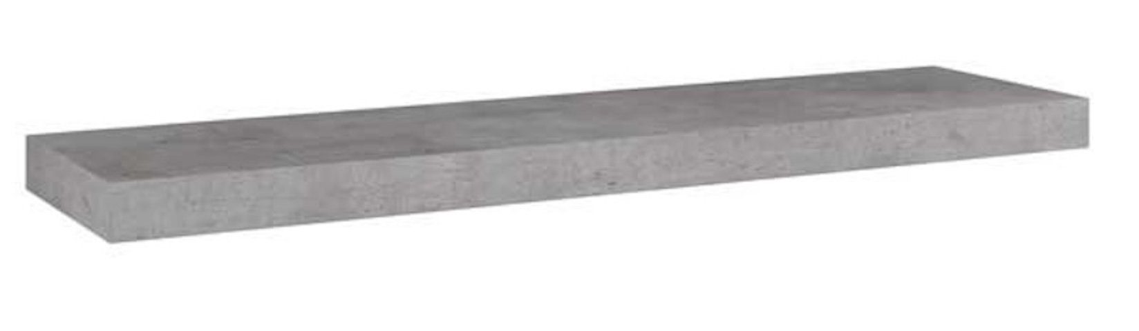 Feldmann-Wohnen Wandregal Andrea, 1-tlg., 80x26x5cm Beton günstig online kaufen