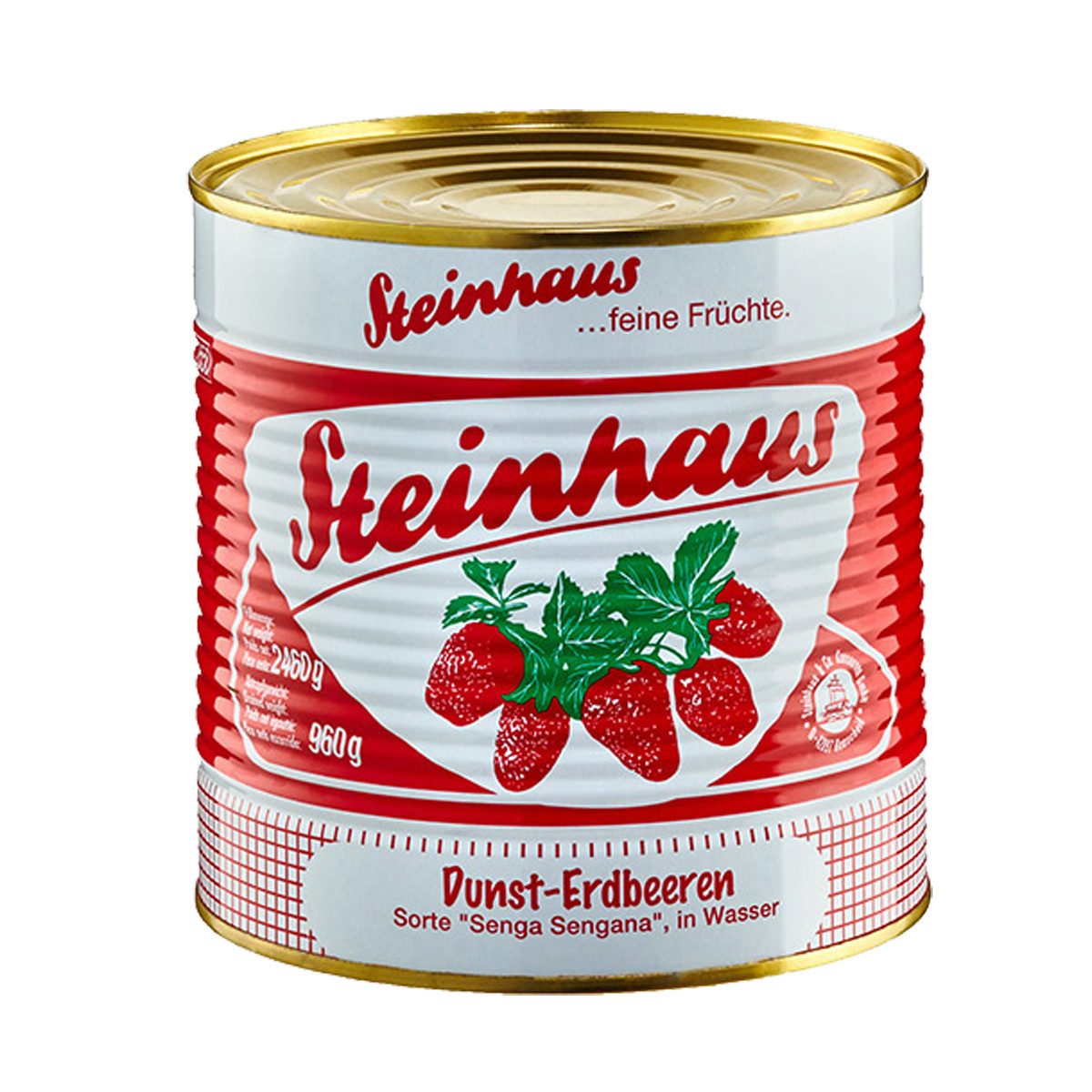 Steinhaus Obstkonserve, Steinhaus Dunst Erdbeeren feine Früchte leicht gezuckert 2650ml