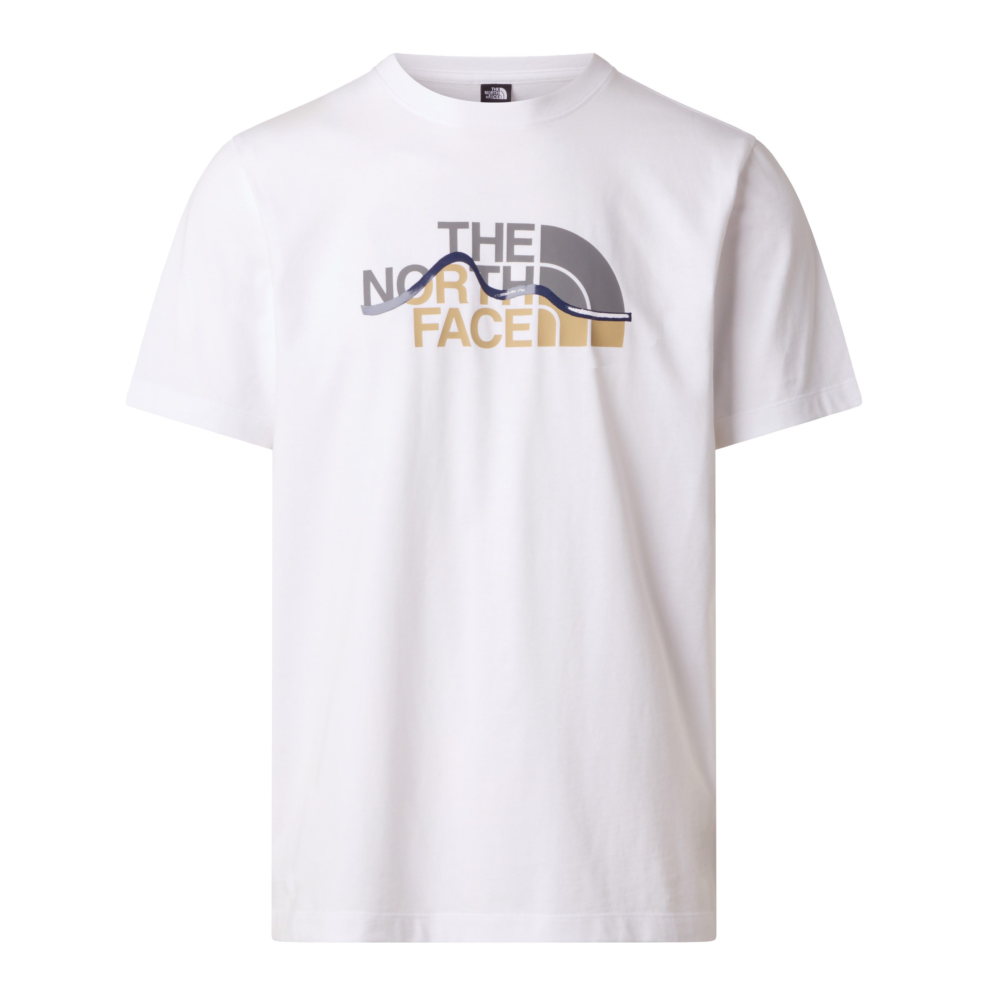 The North Face T-Shirt M MOUNTAIN LINE REGULAR SHORT SLEEVE TEE normale Passform, Kurzarm, für sportliche Aktivitäten und Outdoor – Bild 4 von 5
