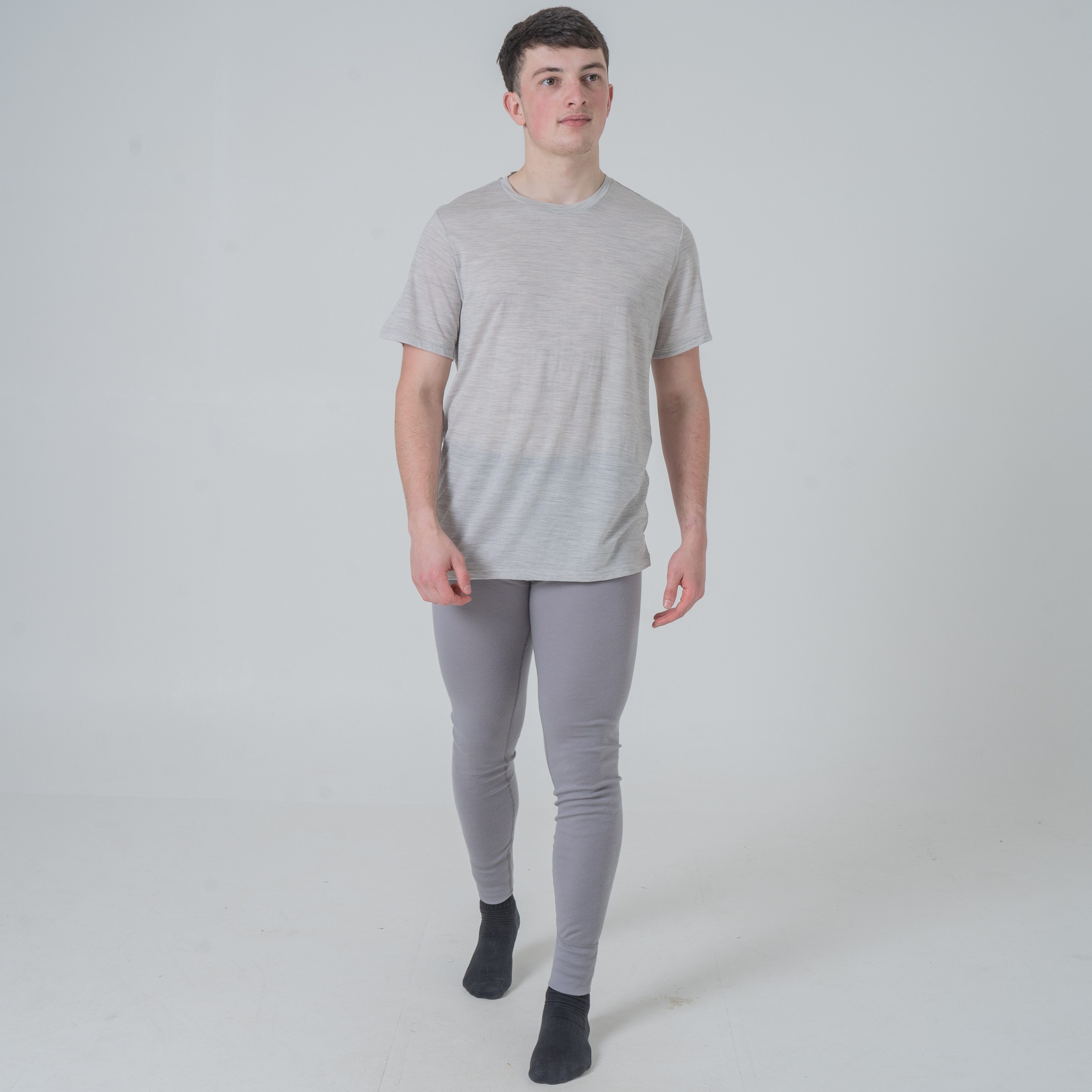 WAIRUA Thermounterhose 100% Merino Wolle 17.2 Micron Super Fein Base Layer Skiunterwäsche ohne kratzende Etiketten