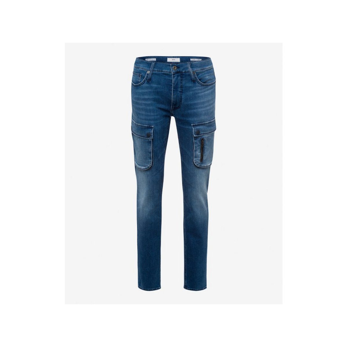 5-Pocket-Jeans blau (1-tlg) Brax