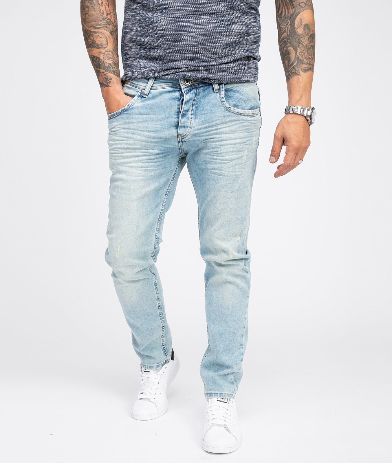 Rock Creek Regular-fit-Jeans Herren Jeans Regular günstig online kaufen