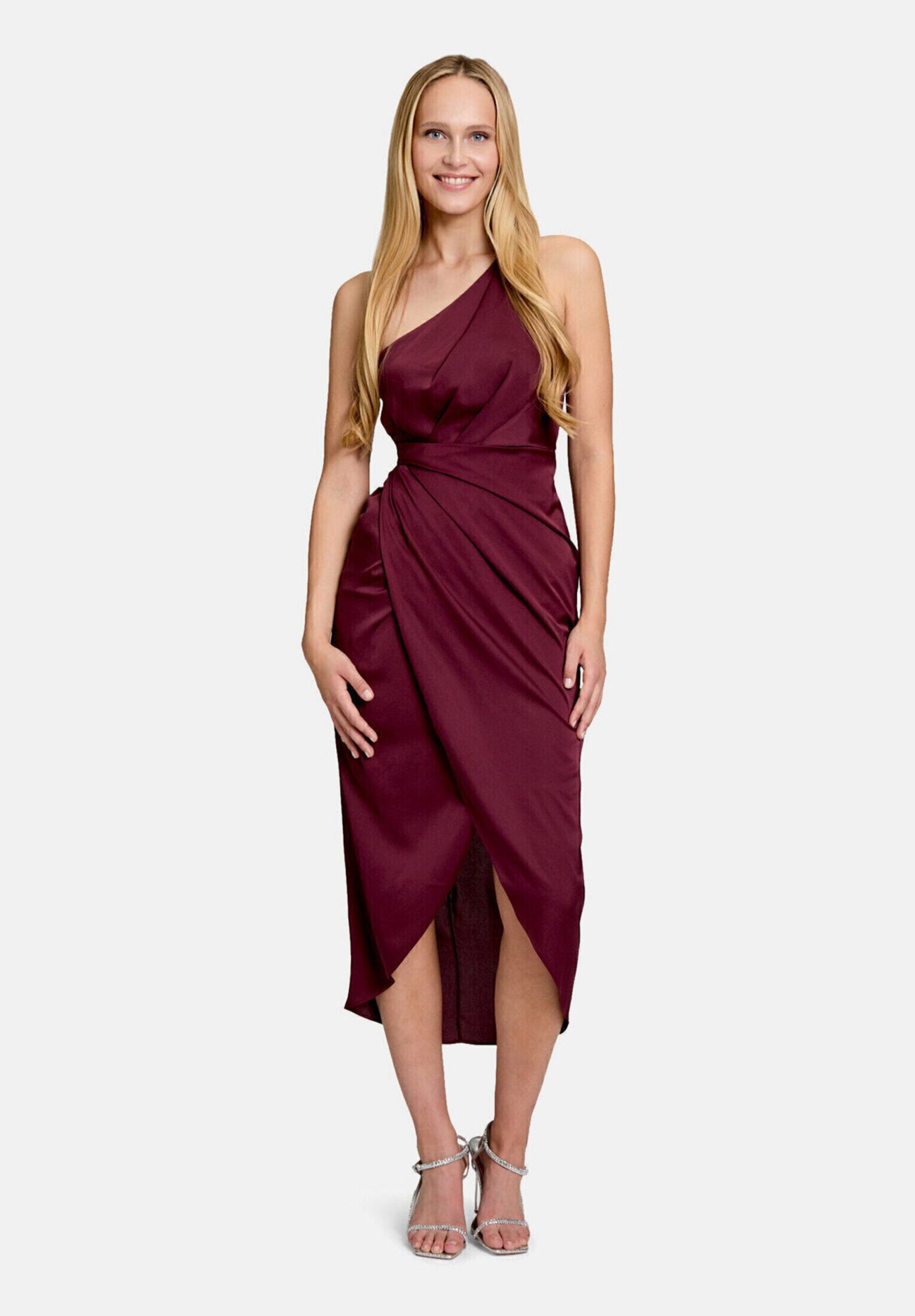 Vera Mont Abendkleid Damen mit Raffung Material