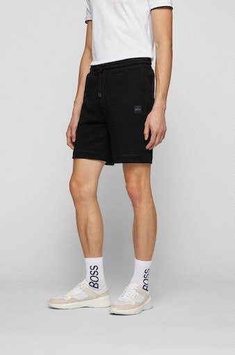 BOSS ORANGE Webhose Sestart mit BOSS Orange Markenlabel Black | Shorts