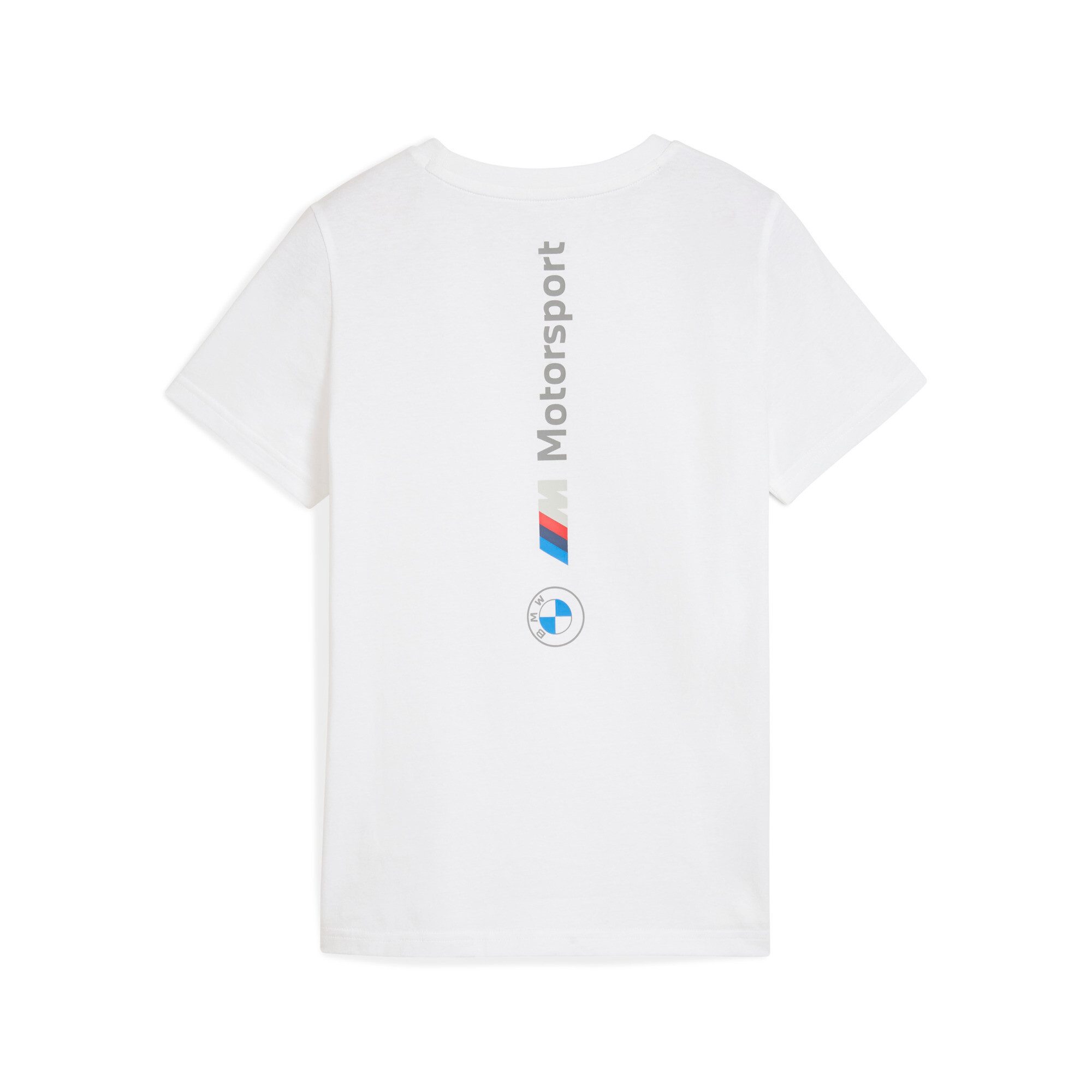 PUMA T-Shirt BMW MMS KIDS ESS LOGO TEE 2 Kurzarm, Rundhalsausschnitt, mit BMW M Motorsport Branding