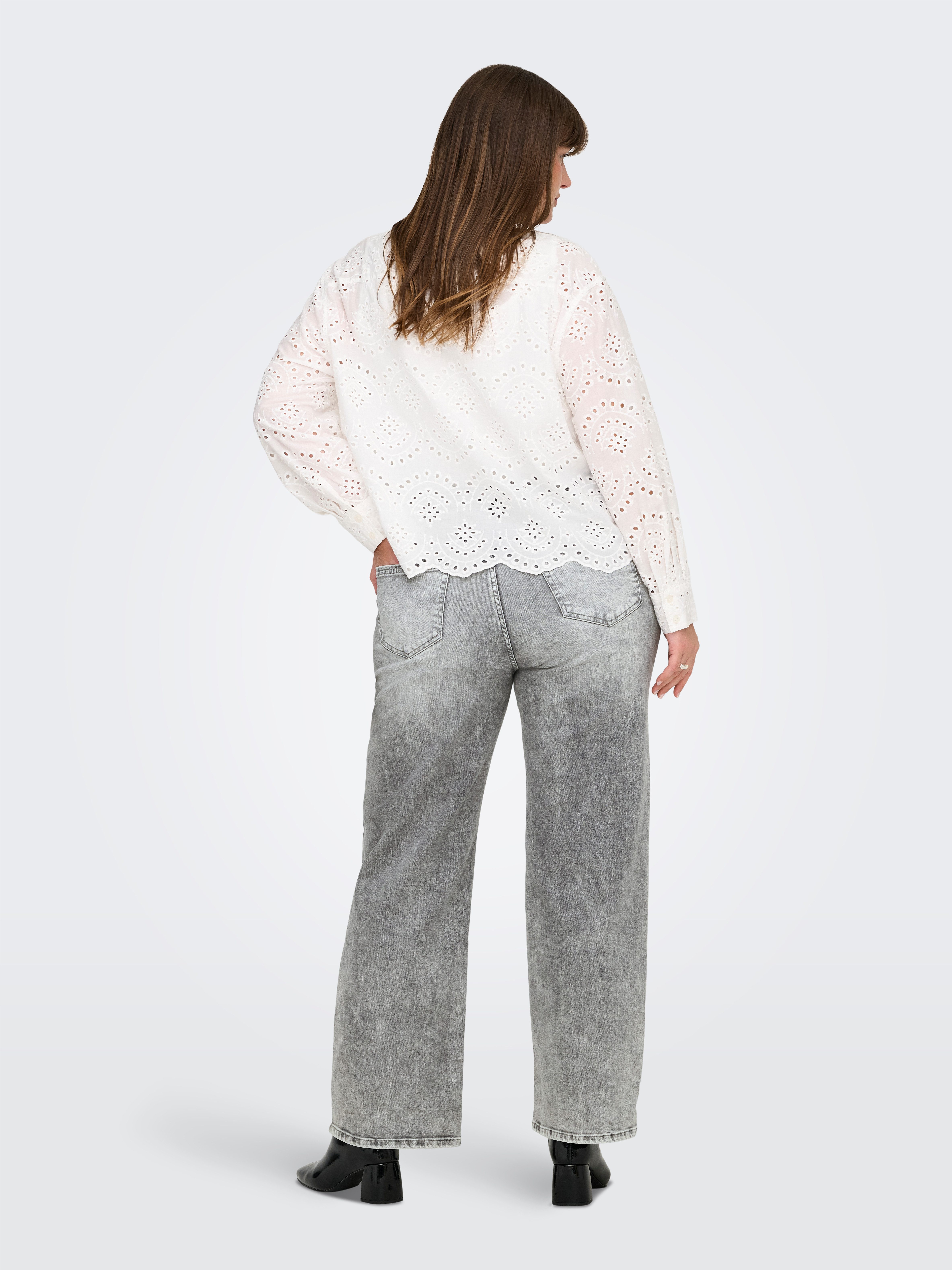 ONLY CARMAKOMA High-waist-Jeans CARWILLY HW WIDE DNM TAI0918