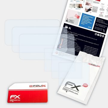 atFoliX Schutzfolie Displayschutz für Nintendo New 2DS XL, (3er Set), Ultraklar und hartbeschichtet