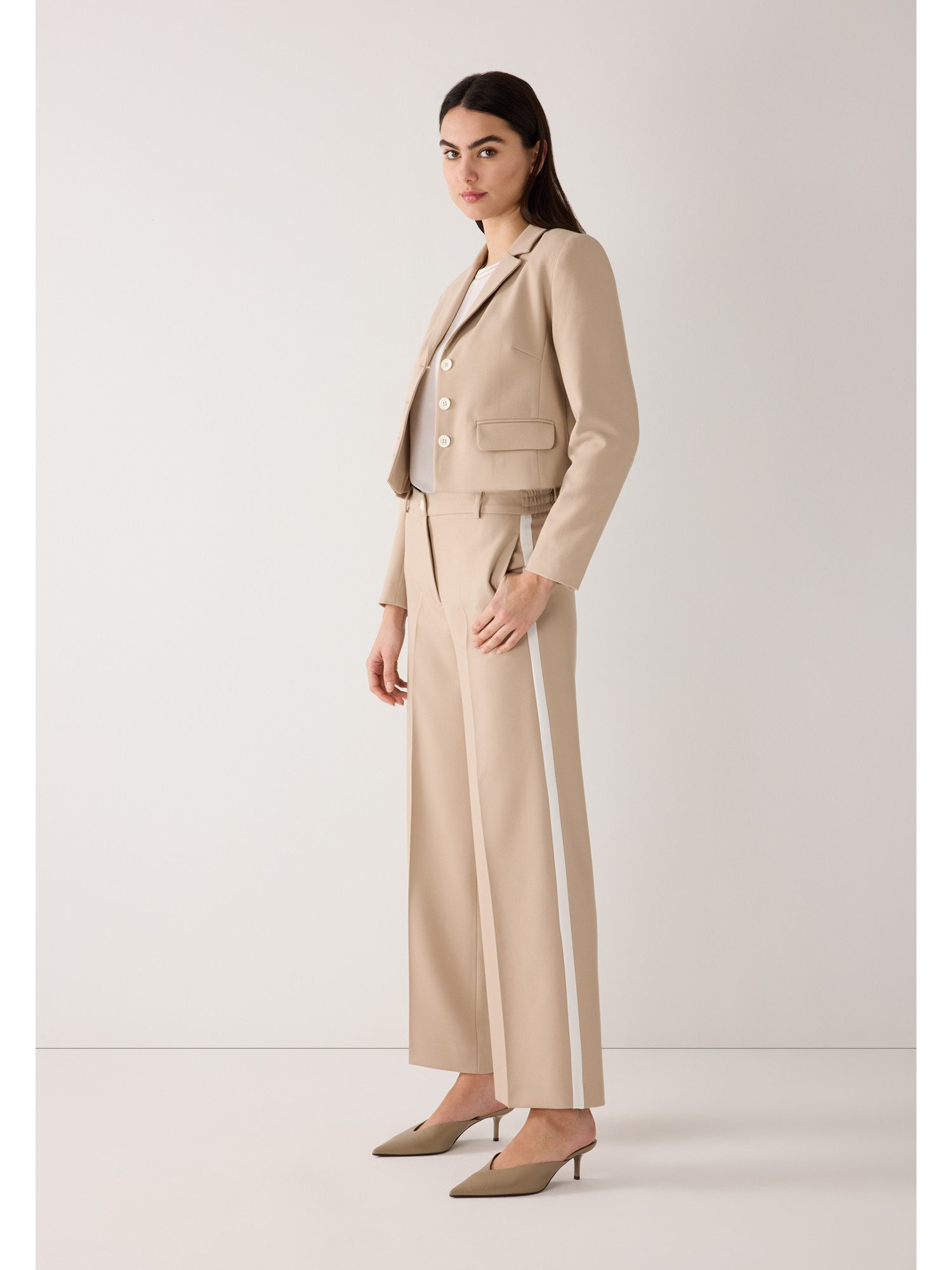 MORE&MORE Kurzblazer feminines Kurzblazer-Jäckchen