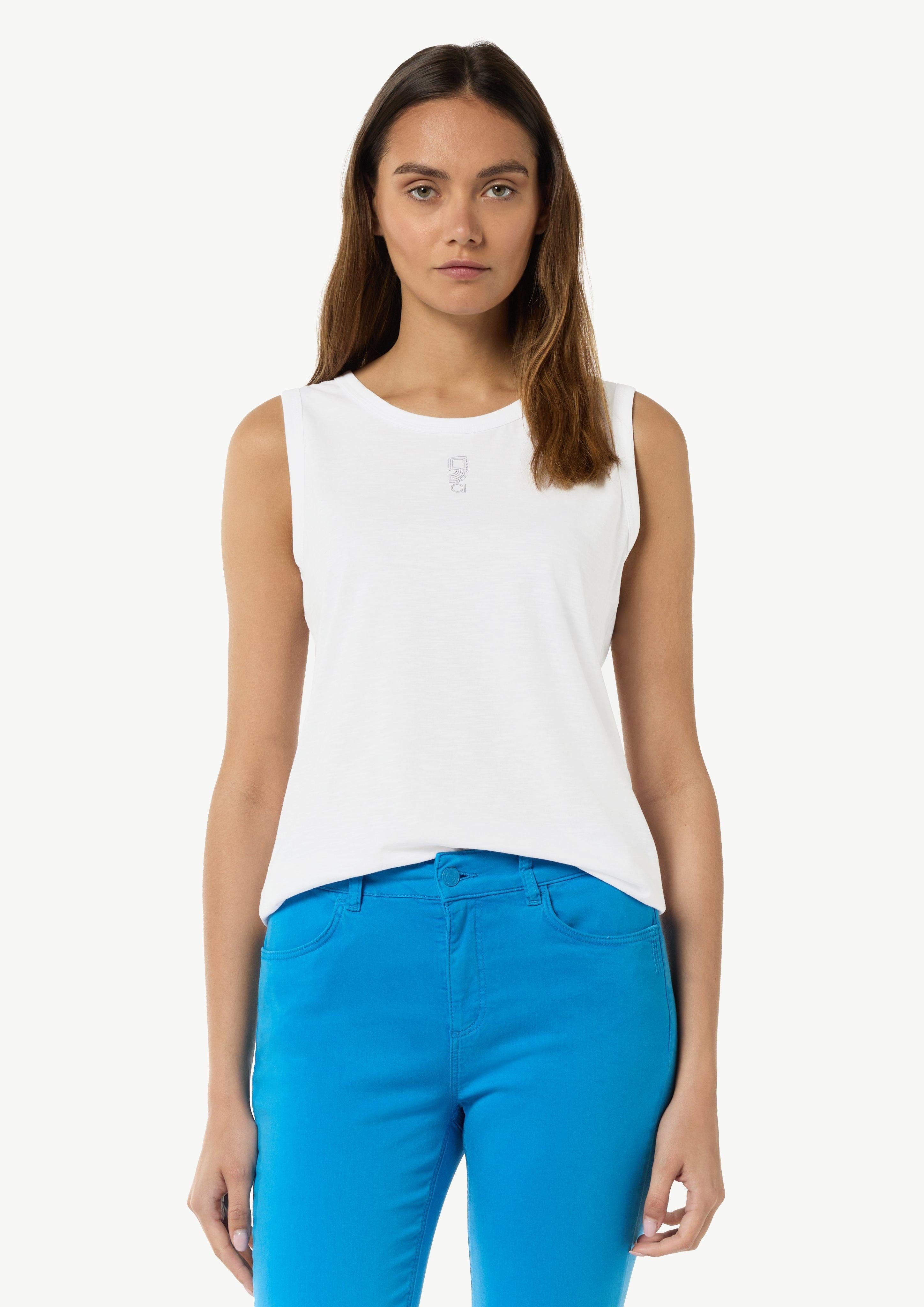 comma casual identity Shirttop Jersey-Top mit günstig online kaufen