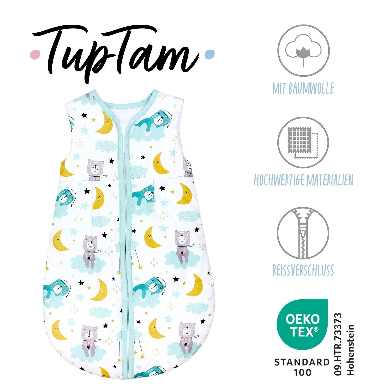 TupTam Babyschlafsack Babyschlafsack 2.5 TOG ärmellos wattiert günstig online kaufen