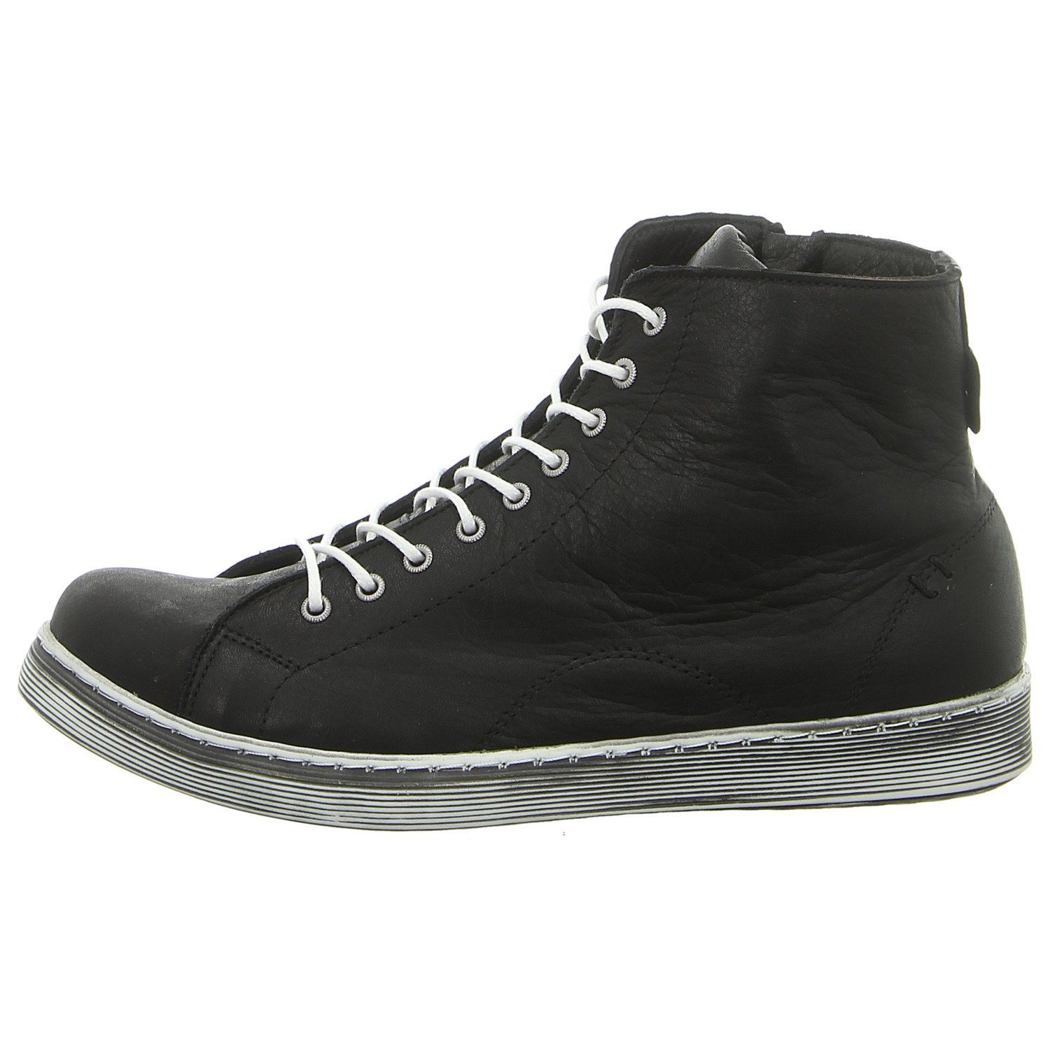 Andrea Conti Sneaker, schwarz/weiß