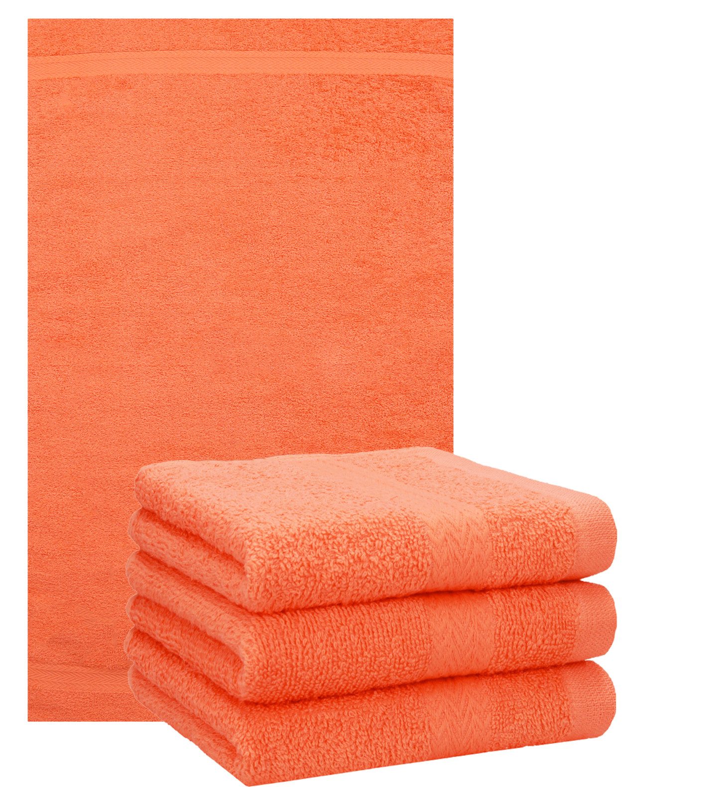 Betz Handtuch 4 Stück Handtücher Set Premium Größe 50 x 100 cm, 100% Baumwolle (4-St)