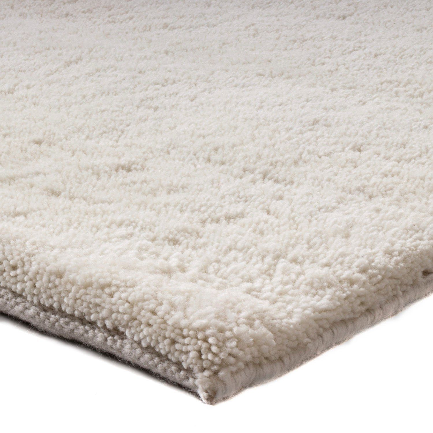 Wollteppich Berber Teppich Fluffy quadratisch,