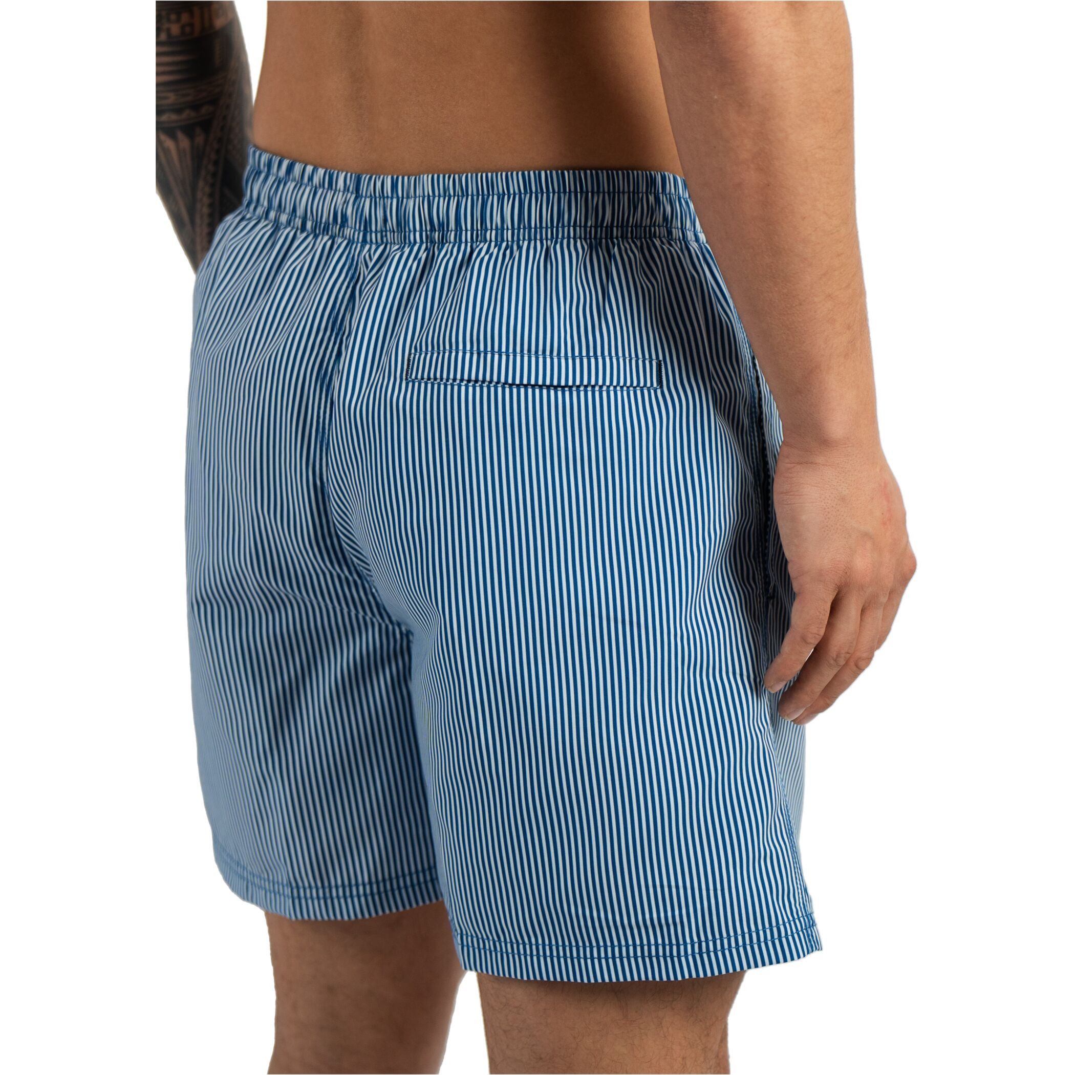 HAPPY SHORTS Badehose HAPPY SHORTS Herren Badeshorts Strandshort Streifen S - XXL