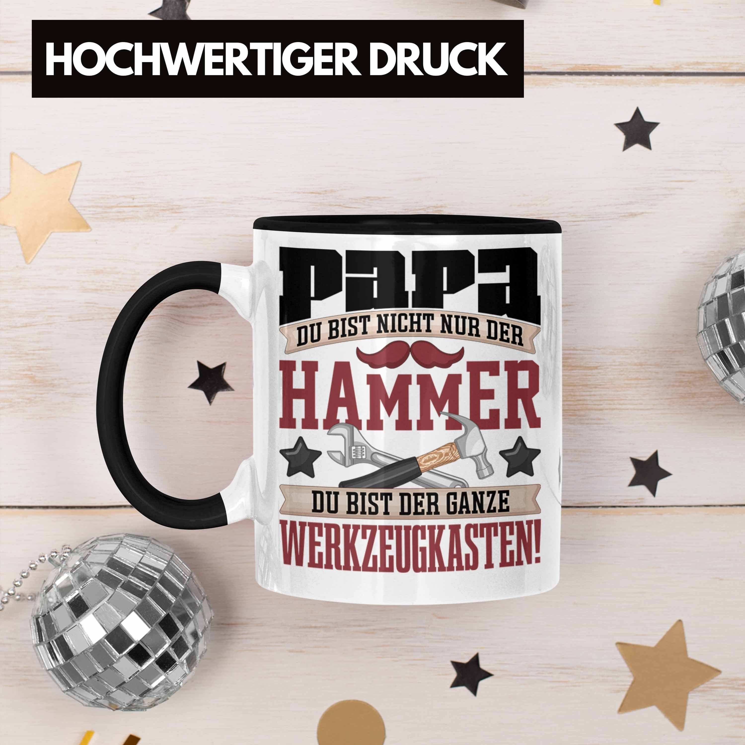 Bist Trendation Tasse Tasse Nicht Der Geschenkidee Vatert Papa Nur "Du Schwarz Geschenk Hammer"