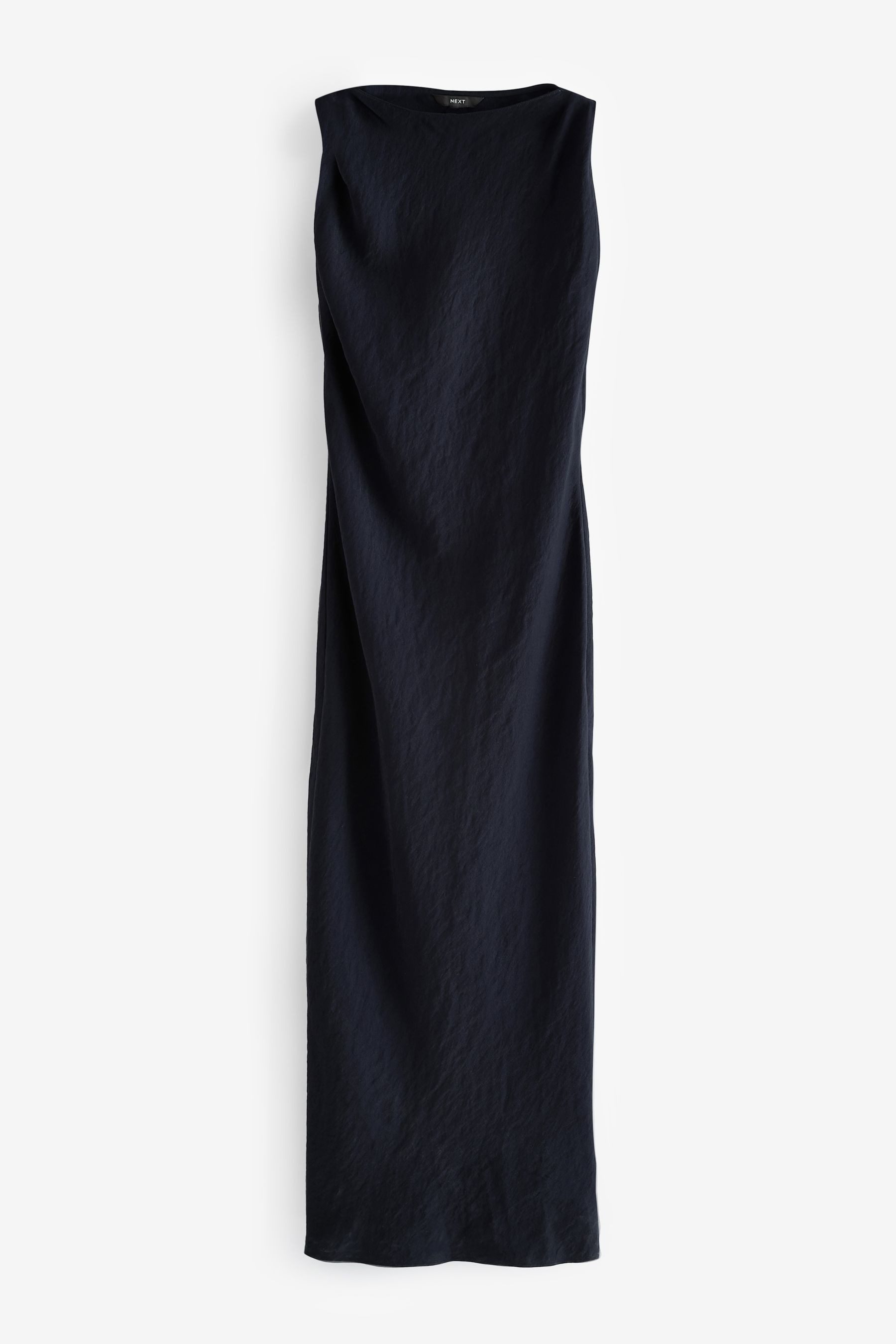 Next Maxikleid Ärmelloses Metallic-Kleid mit Knotendetail günstig online kaufen