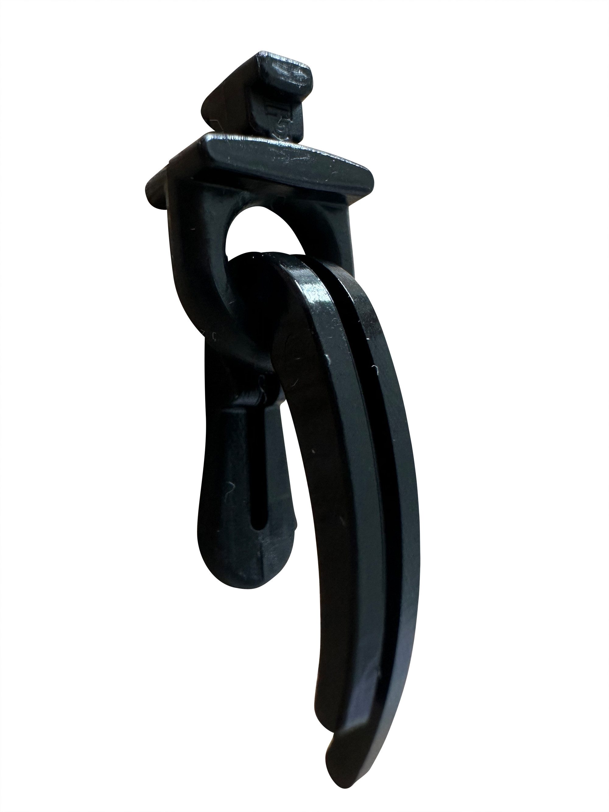 rewagi Gardinengleiter 100 Drehgleiter & 100 Gardinenhaken doppelt für Gardinenschiene 4 mm, Gardinenschiene, Gardinenleiste, Gardinen, Vorhänge