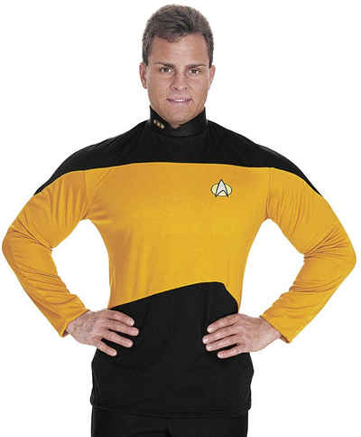Rubie´s T-Shirt Star Trek TNG Uniform Shirt gelb Größe M Schnell & einfach verkleidet als Offizier der Next Generation