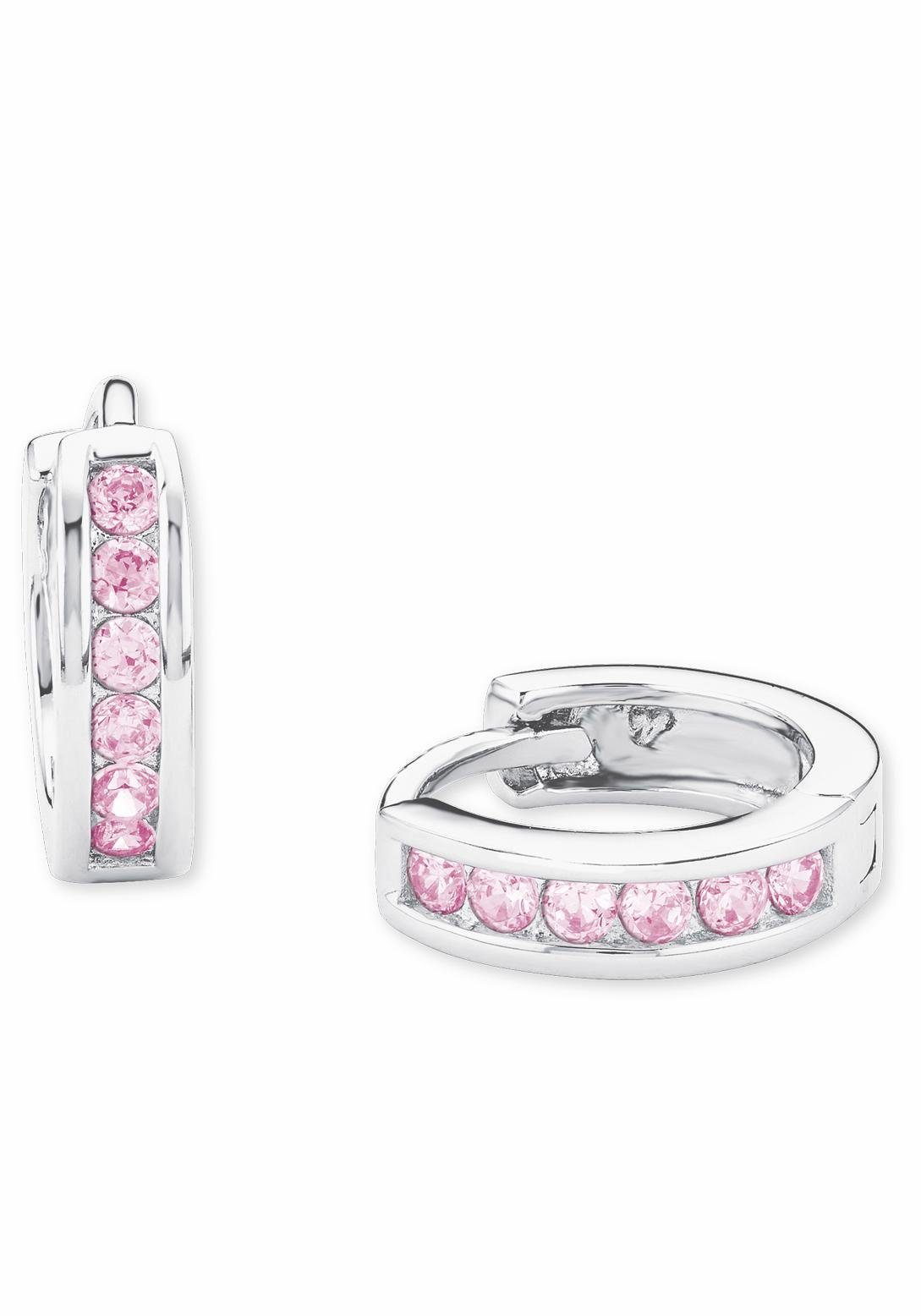 Prinzessin Lillifee Paar Creolen, mit Zirkonia (synth)