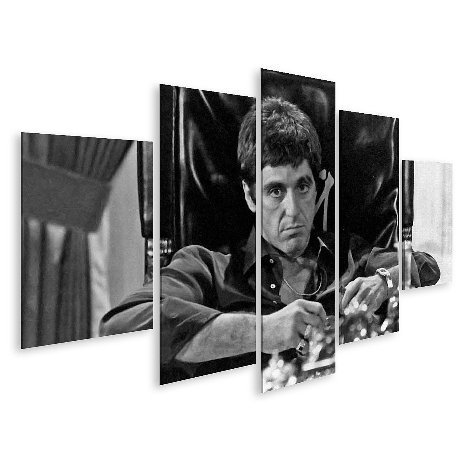 islandburner Leinwandbild Al Pacino Scarface Tony Montana Kult Gangster Mov günstig online kaufen