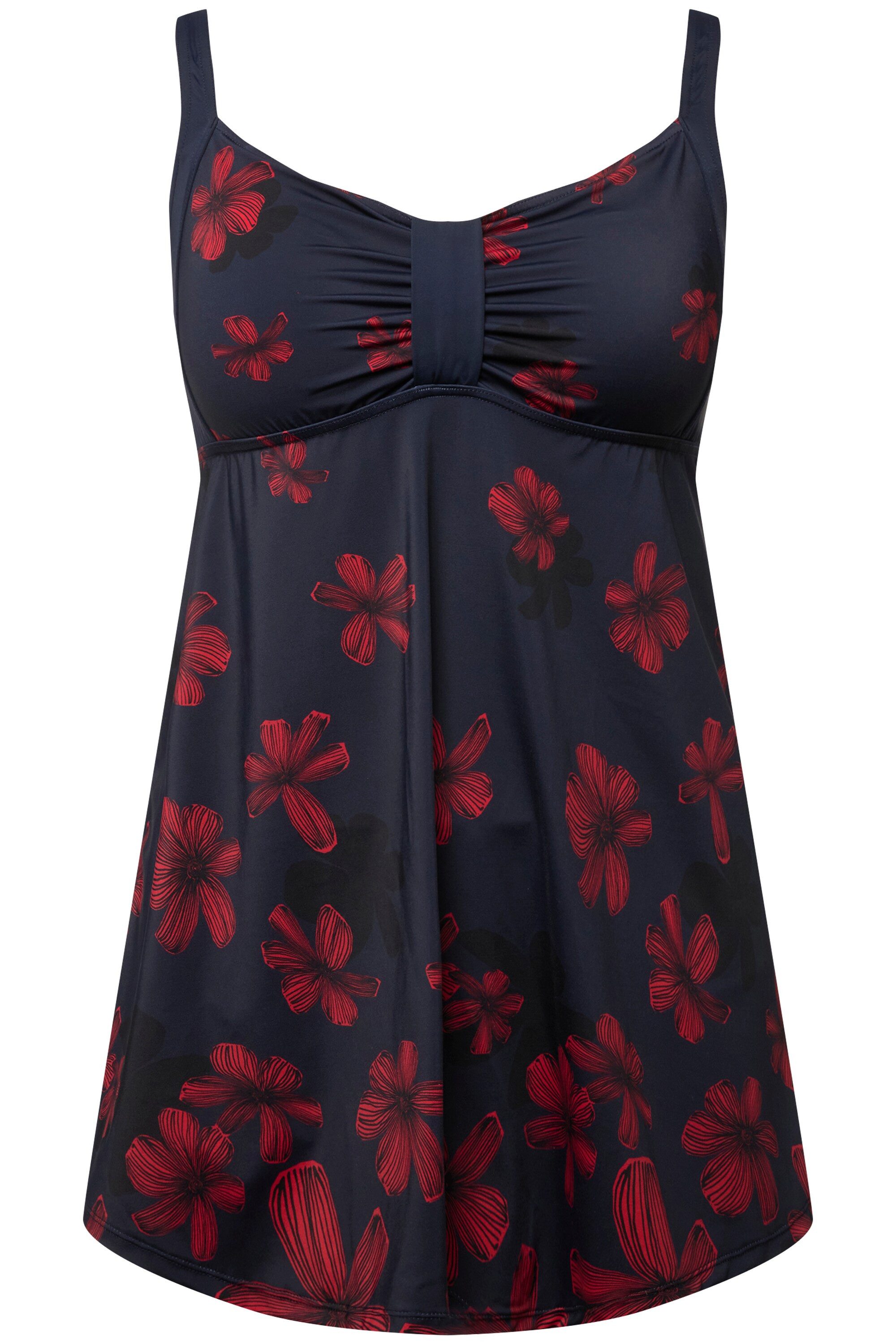 Ulla Popken Badekleid Badekleid Blüten Softcups günstig online kaufen