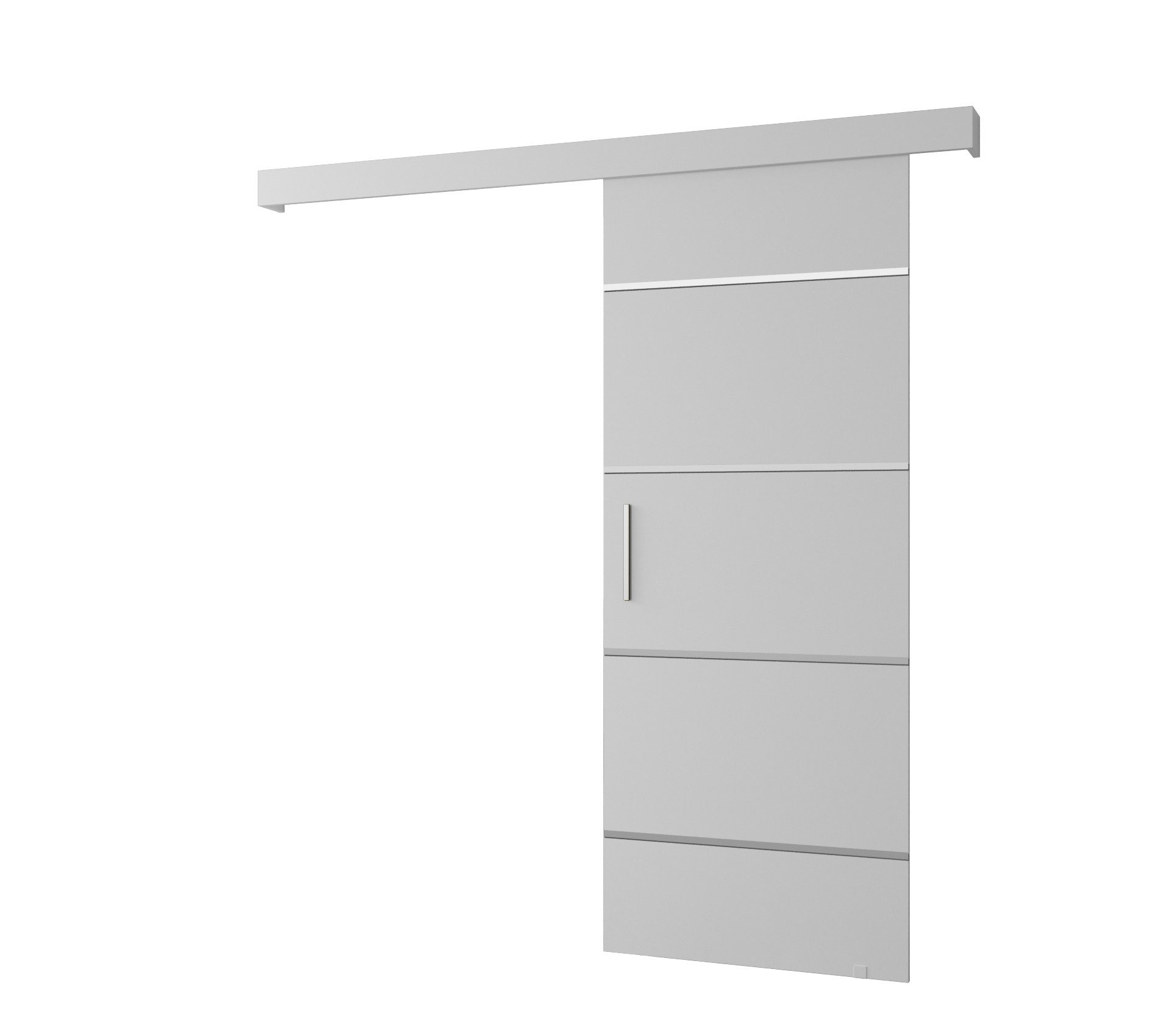 MOEBLO Schiebetür AGRA IV (mit/ohne Soft-Close-System, Tür universell Links günstig online kaufen