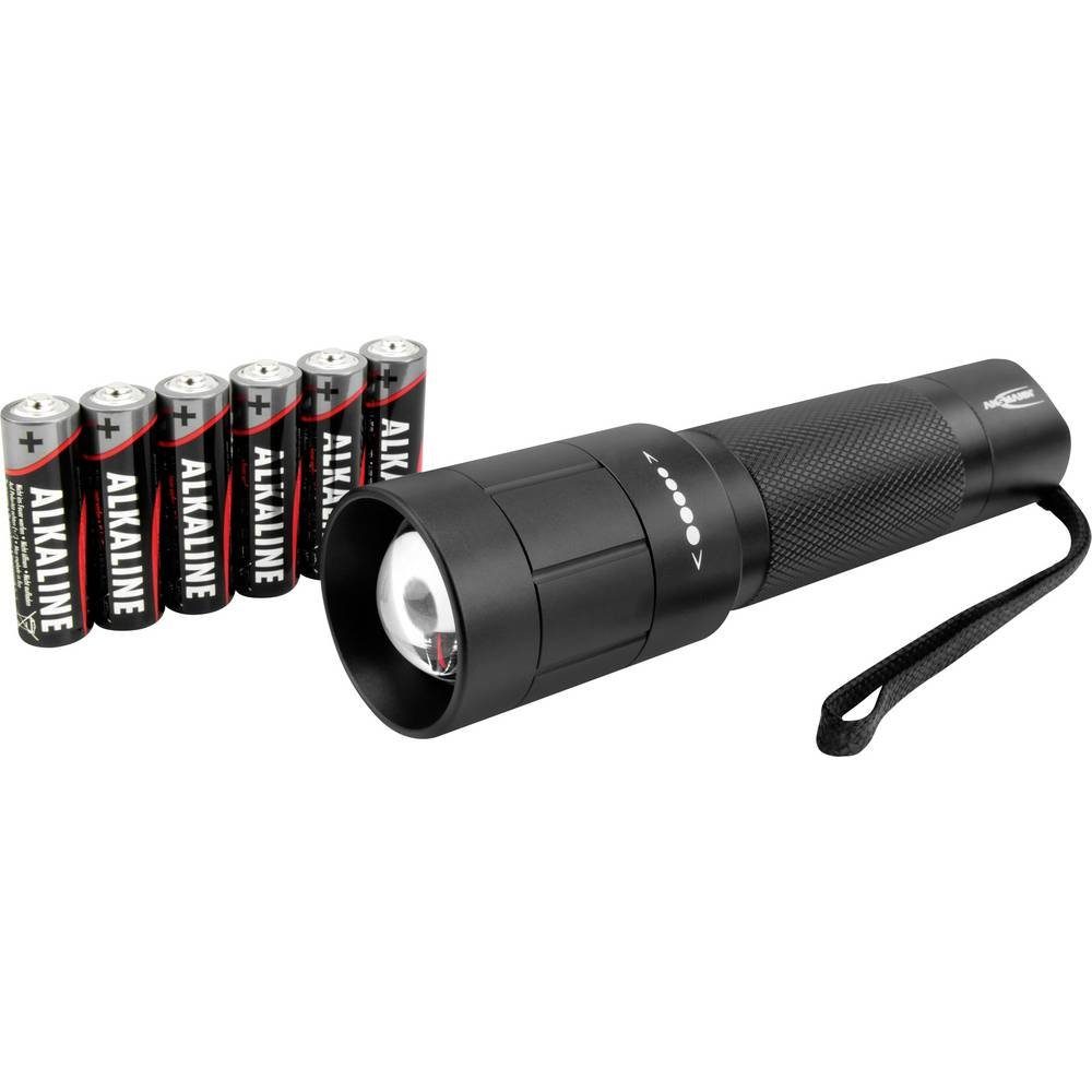ANSMANN® 1500 Taschenlampe LED Taschenlampe max. lm