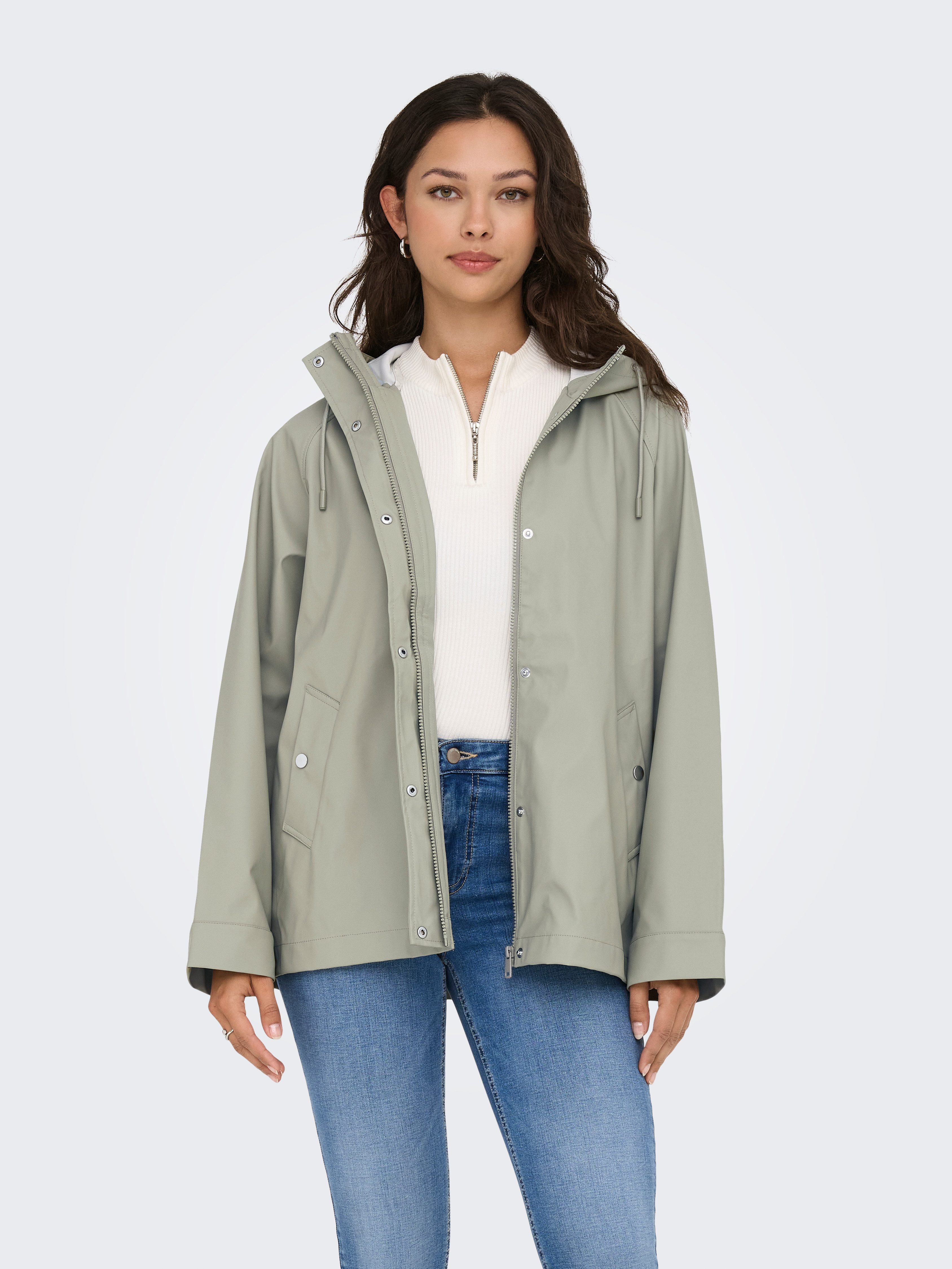 ONLY Allwetterjacke ONLELISA SHORT RAINCOAT OTW günstig online kaufen