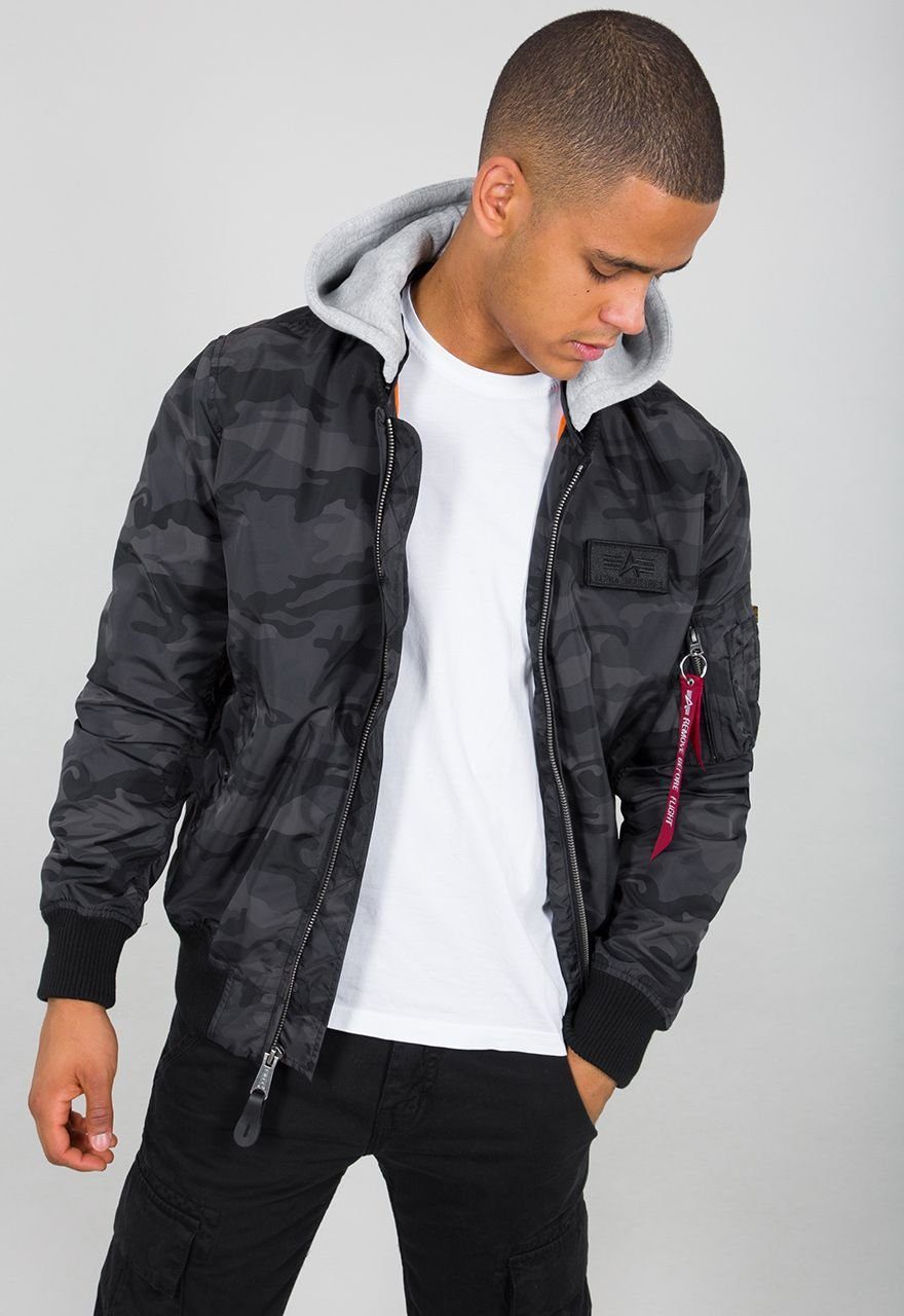 Alpha Industries Kurzjacke Ma-1 Tt Hood Camo