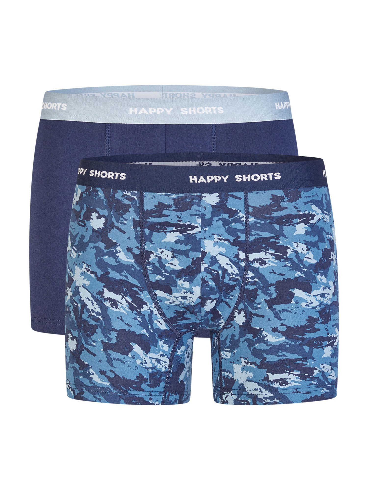 HAPPY SHORTS Boxer Jersey (2-St) Boxershorts, Herren Unterhose