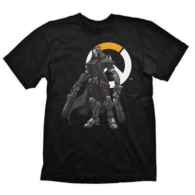 GAYA T-Shirt Overwatch T-Shirt mit Reaper Motiv, Schwarz, Größe: XXL (1-tlg) Reaper Overwatch Shirt XXL