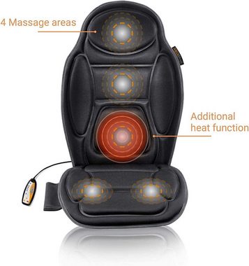 DOTMALL Massagegerät Medisana MCH Rückenmassagegerät Kissen Vibration mit Wärme