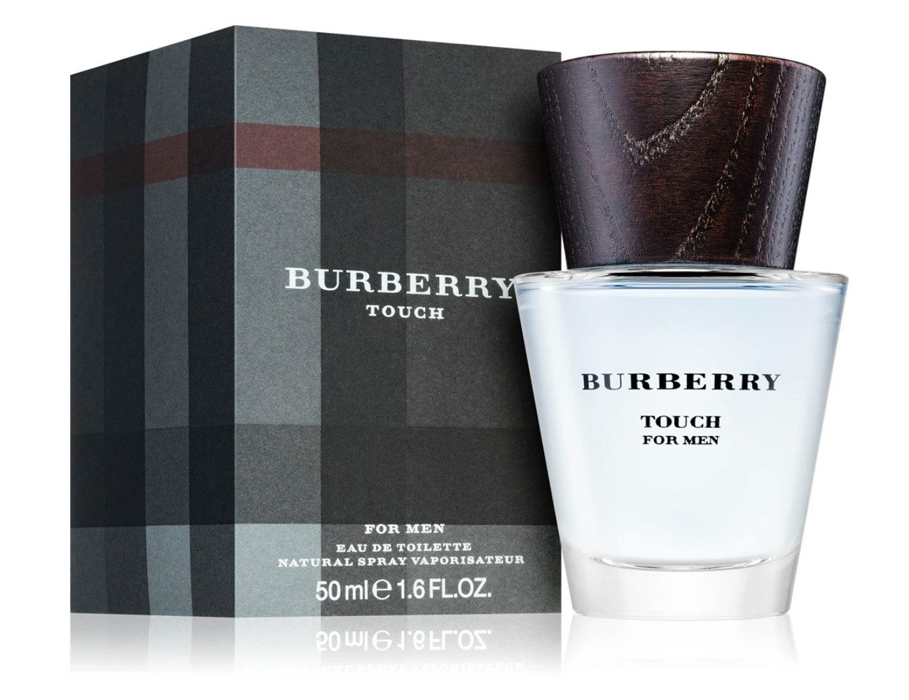 BURBERRY Eau de Toilette Touch for Men Parfum Duft Edt Versiegelt 50 ML, Hauch von Raffinesse-selbstbewusst undcharmant