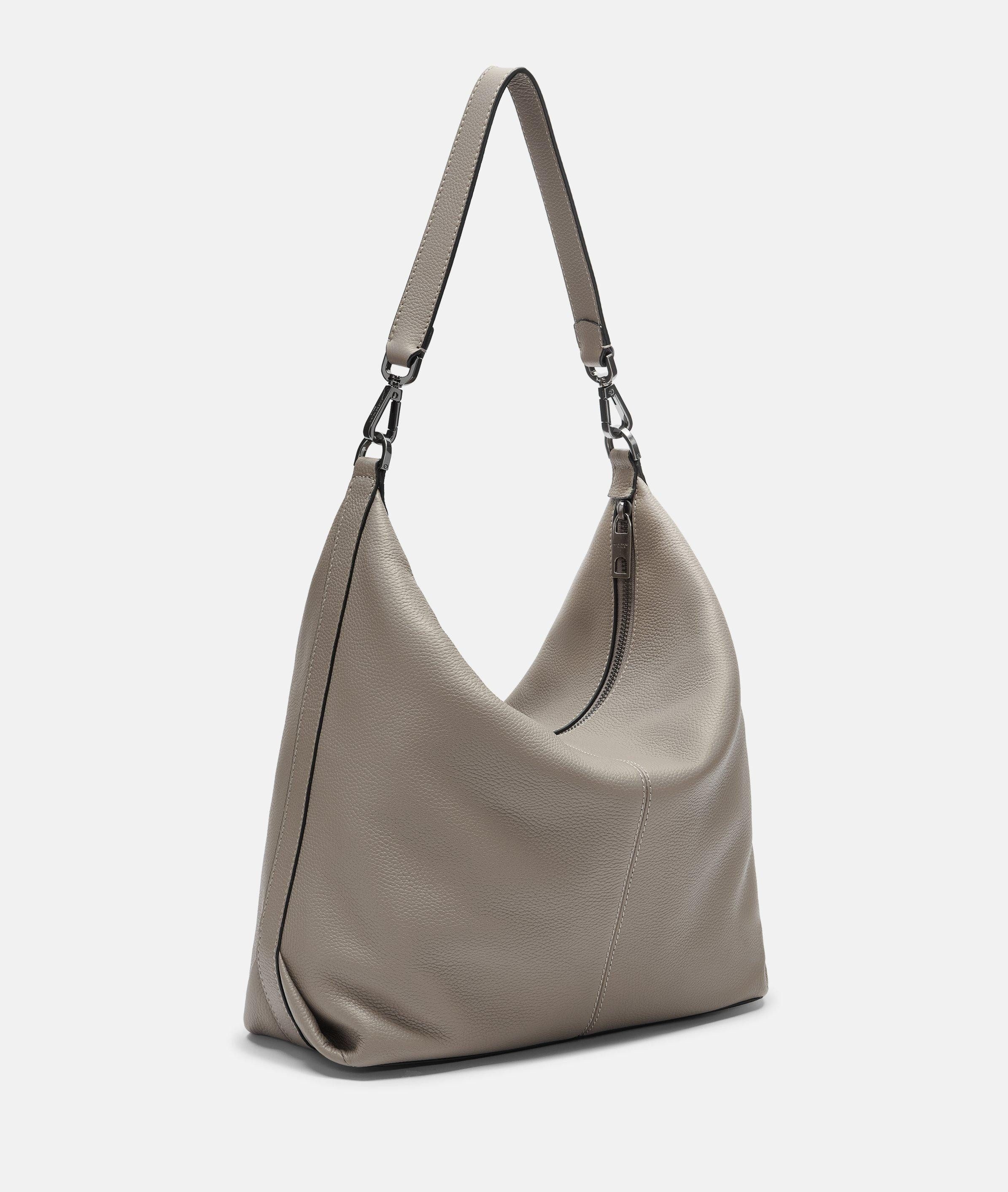 Liebeskind Berlin Schultertasche Hobo, Geräumige Schultertasche aus Leder