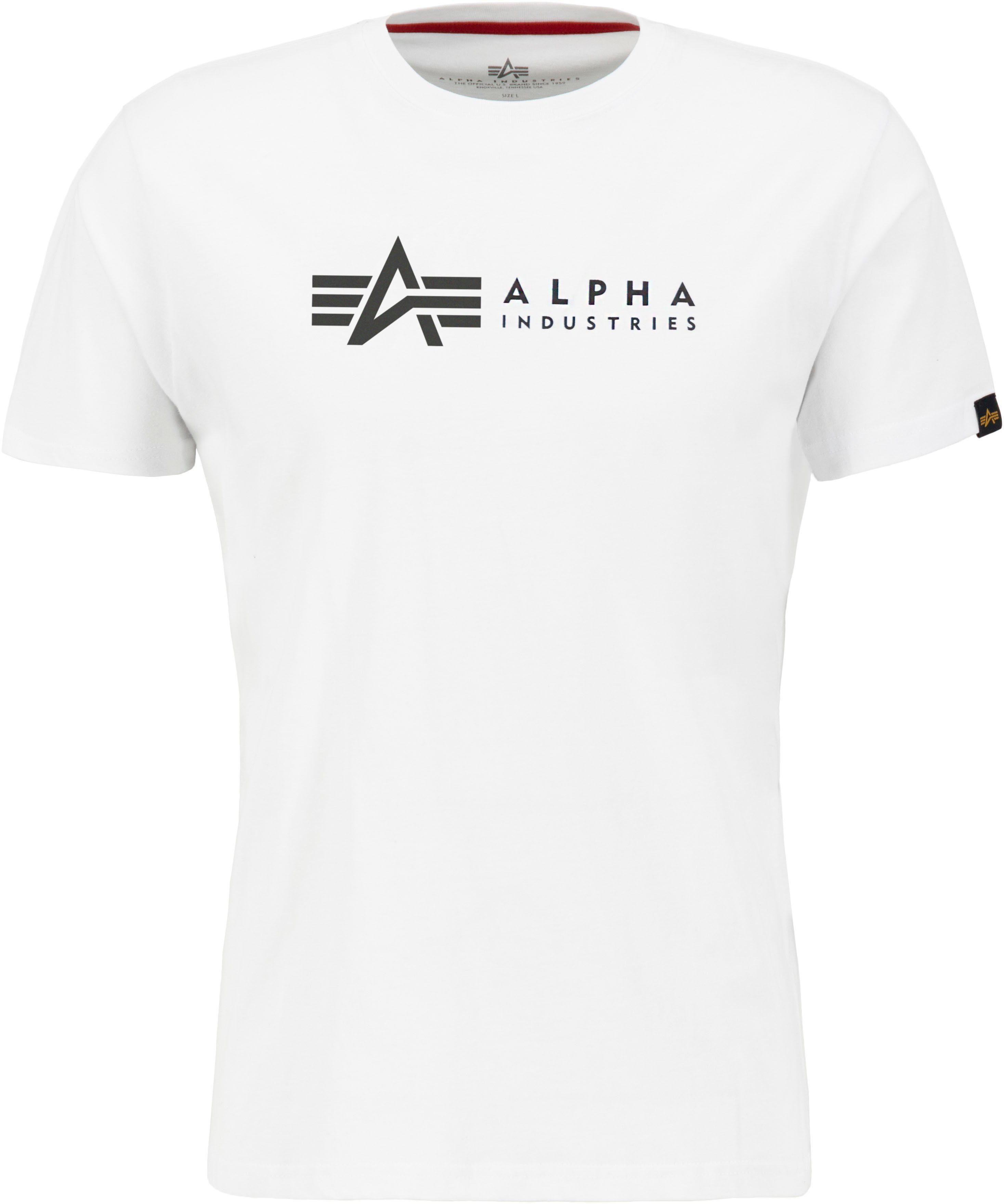 Rundhalsshirt Label T 2 Pack