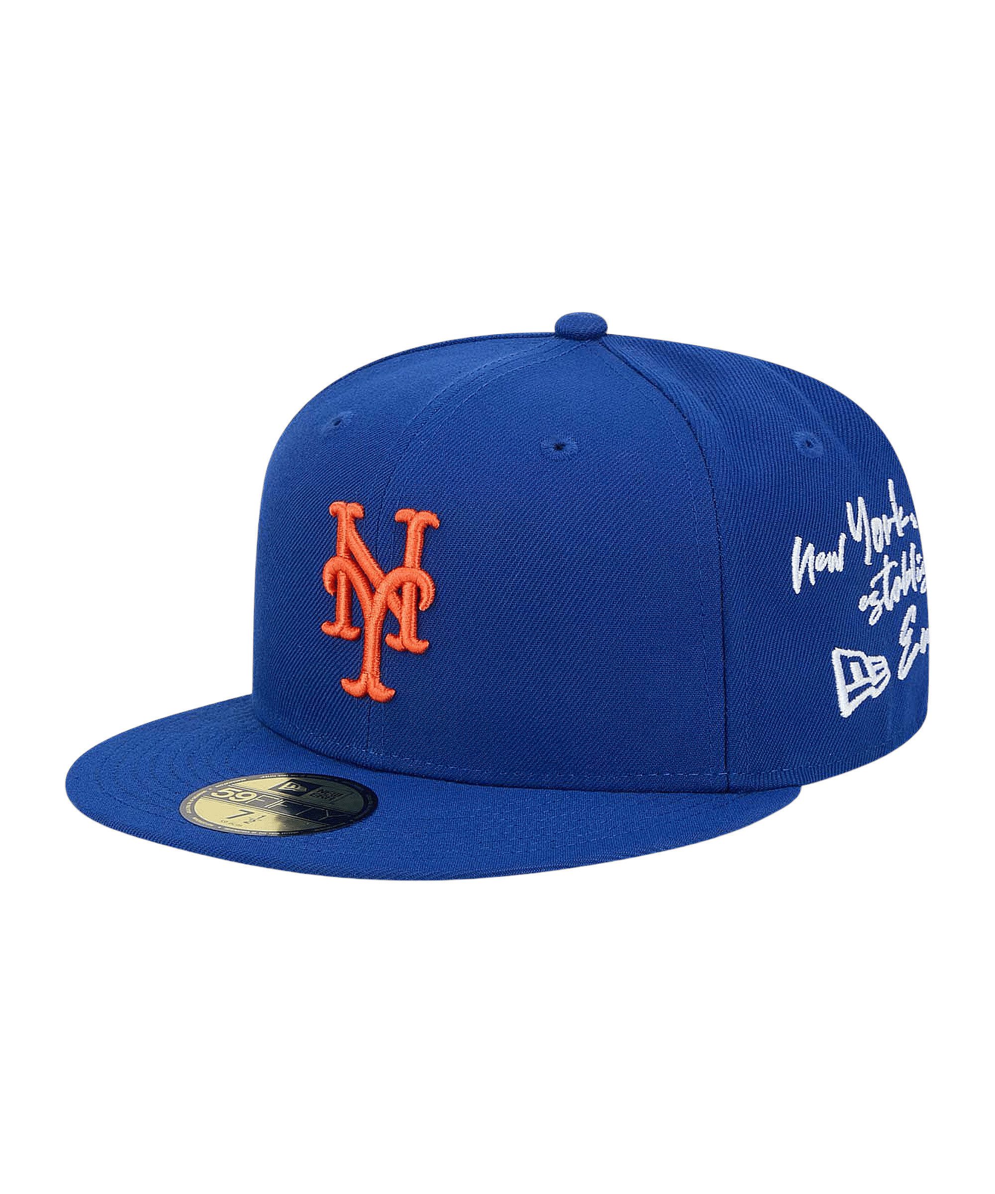 Baseball Cap New Era Mlb Ny Mets Team Verbiage 59Fifty Cap Caps