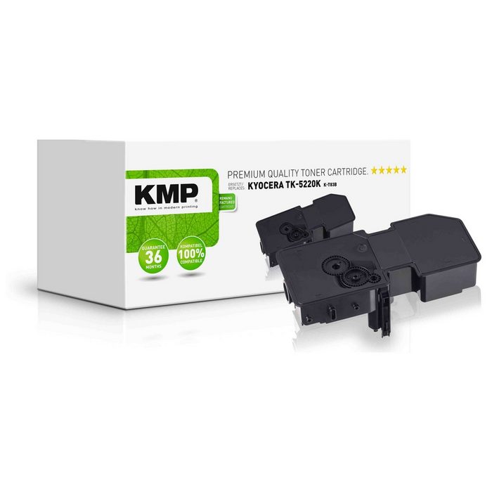 KMP Tonerpatrone Tonerkartusche ersetzt Kyocera TK5220K (1T02R90NL1