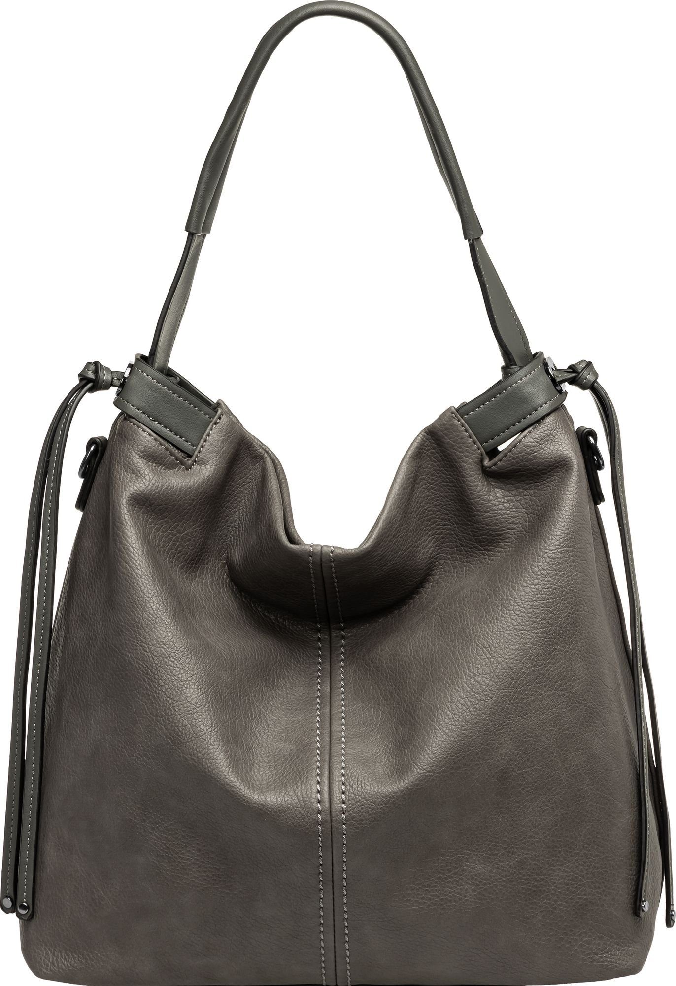 Caspar Schultertasche TS1072 große Damen XL günstig online kaufen