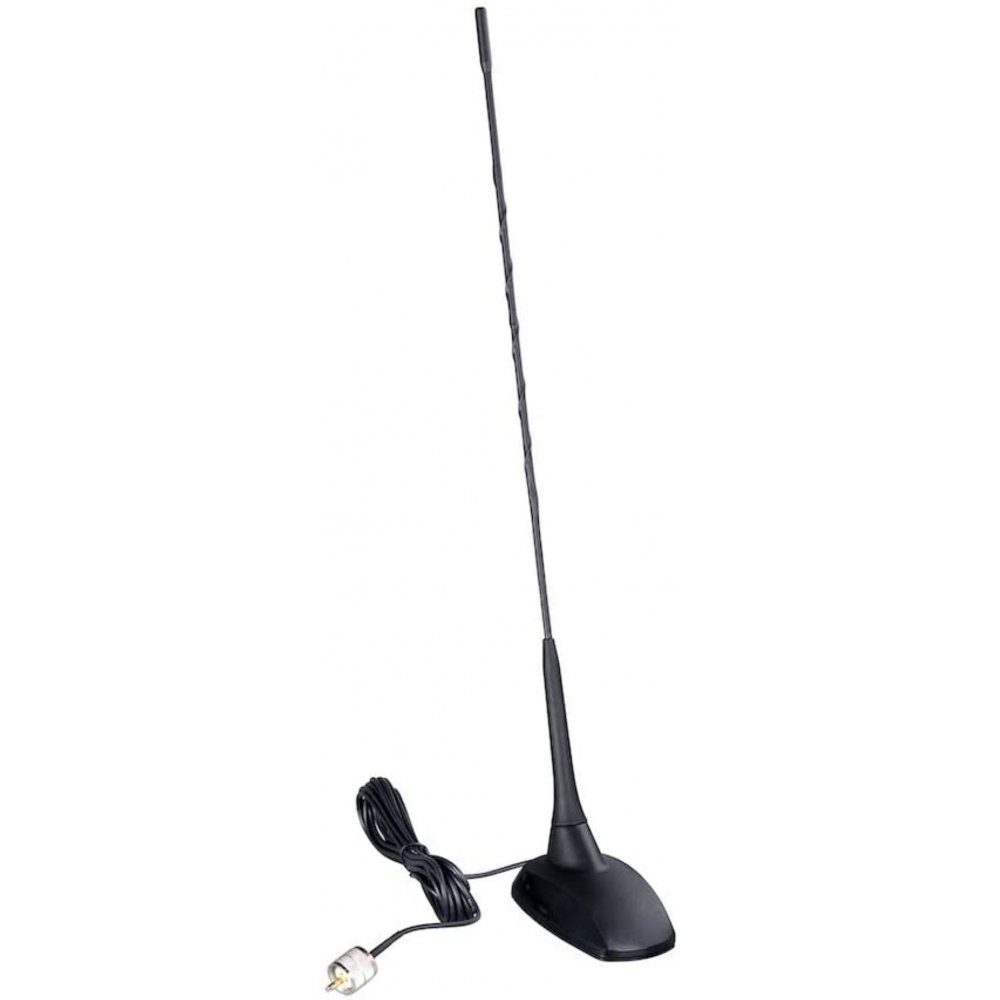 Albrecht CBM-516 - CB-Magnetantenne - für LKW und PKW - schwarz Stabantenne