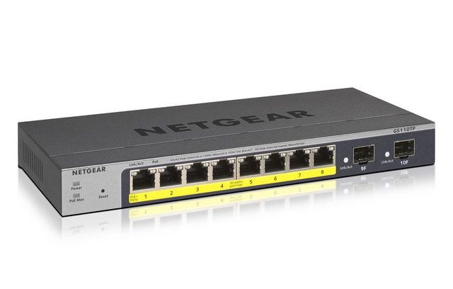 NETGEAR »8-Port Gigabit Ethernet Smart (GS110TP)« Netzwerk-Switch