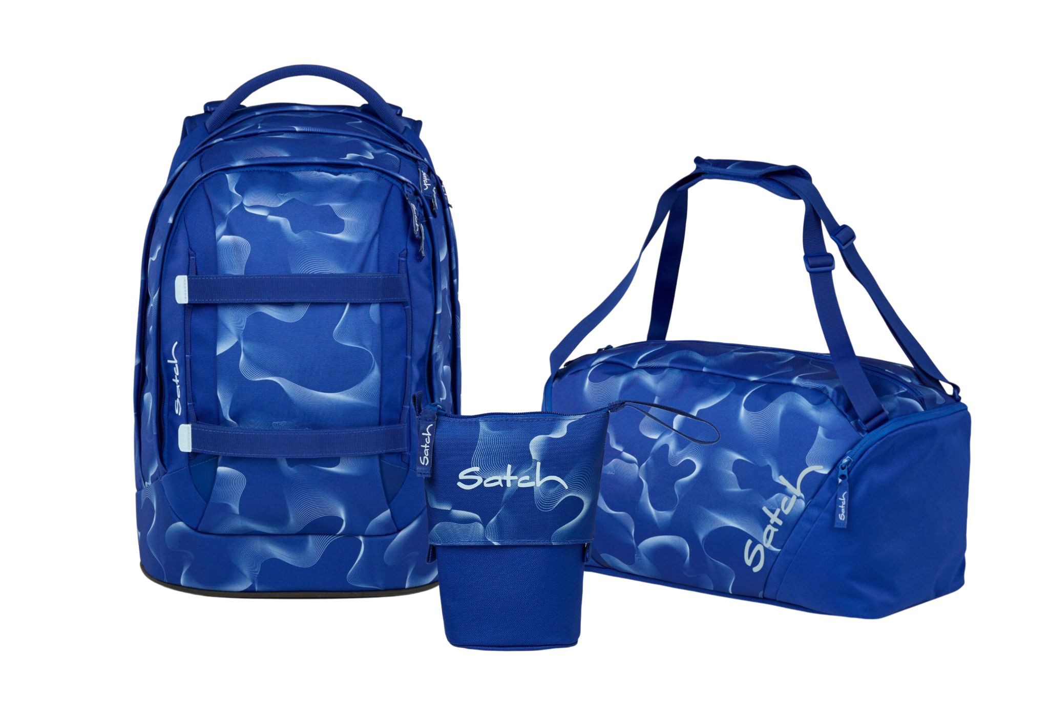 Schulranzen Schulrucksack-Set PACK Vibrant Blue 3-teilig