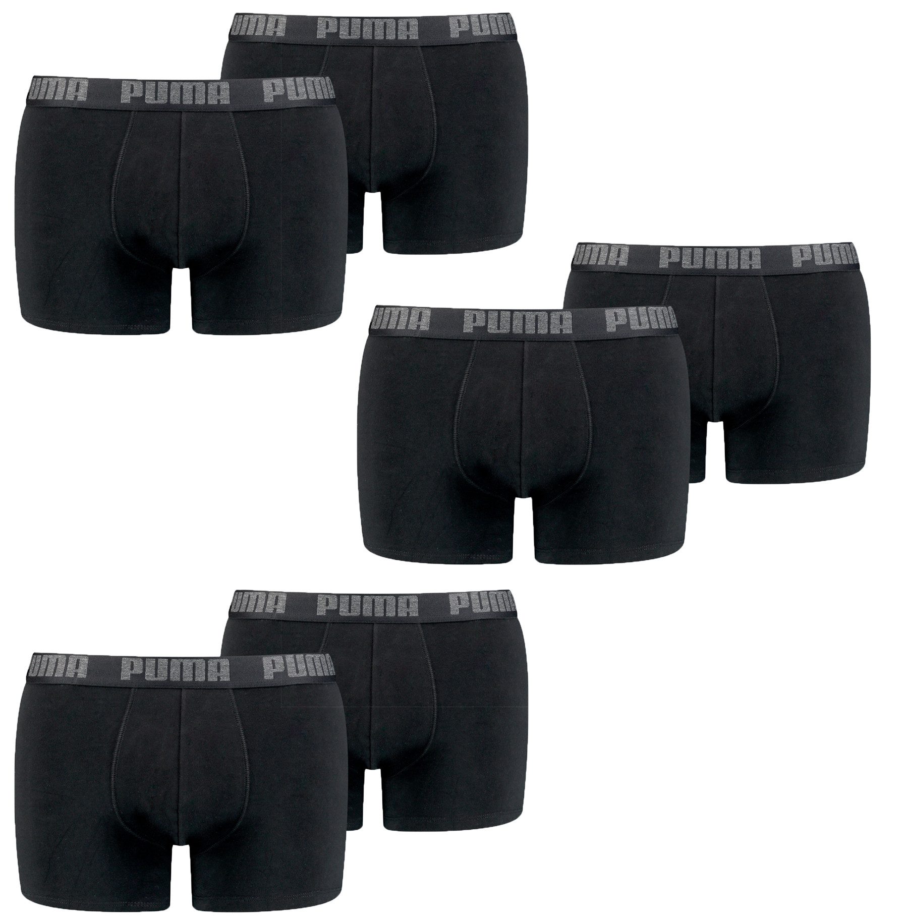 PUMA Boxershorts (Packung, 6er-Pack) Klassische Unterwäsche für Männer bequ günstig online kaufen
